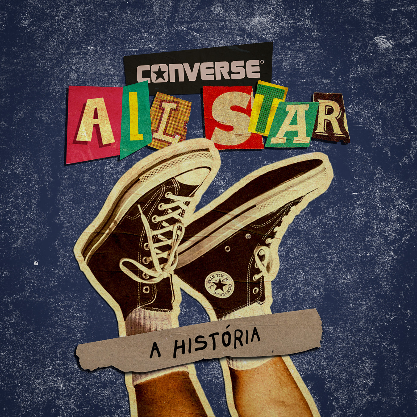Allstar Bookdesign converse designinformacional ebook infográfico photoshop ProjetoAcadêmico shoes vintage