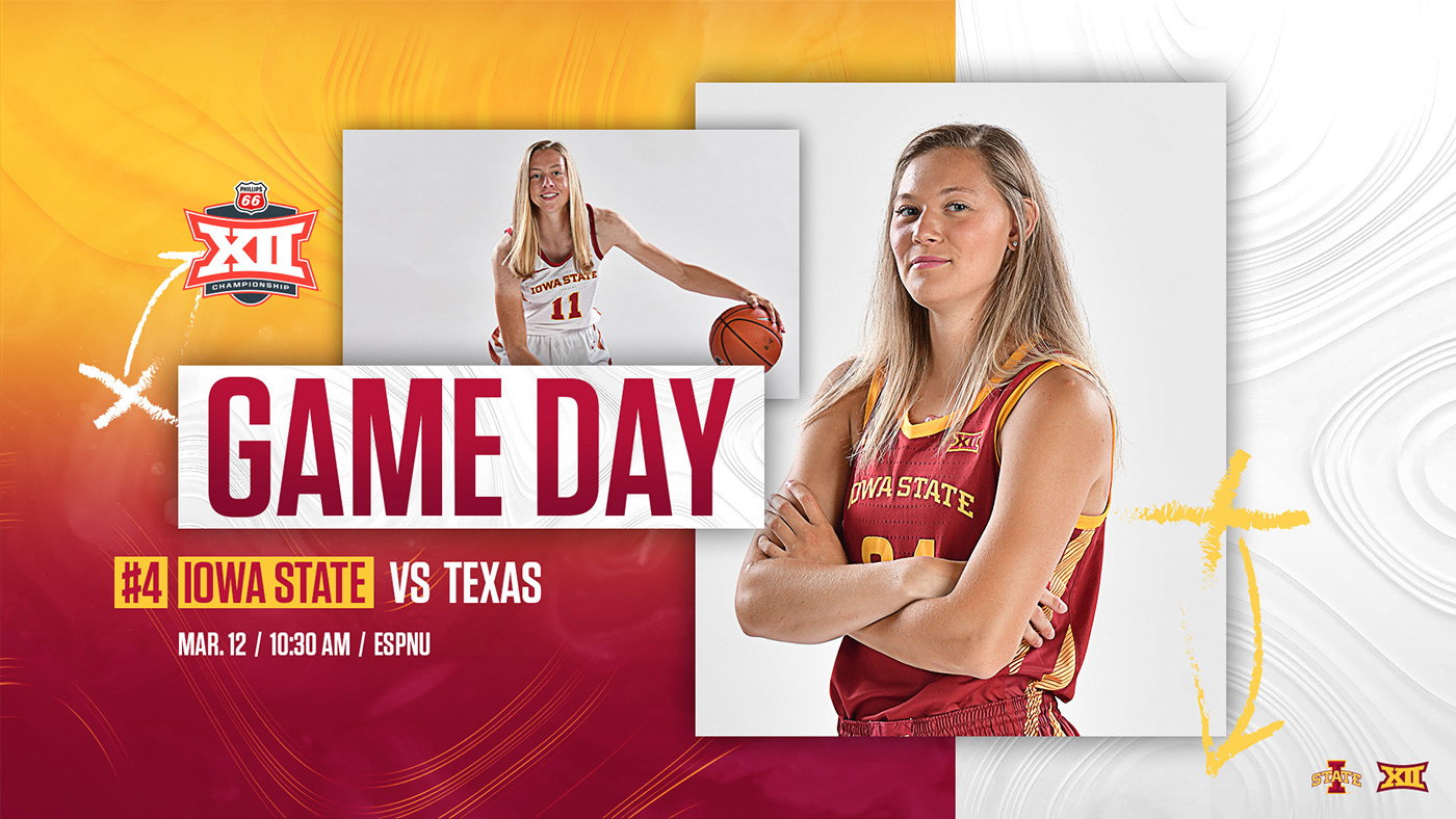 basketball Big 12 cyclones GAMEDAY iowa state march madness NCAA red social media