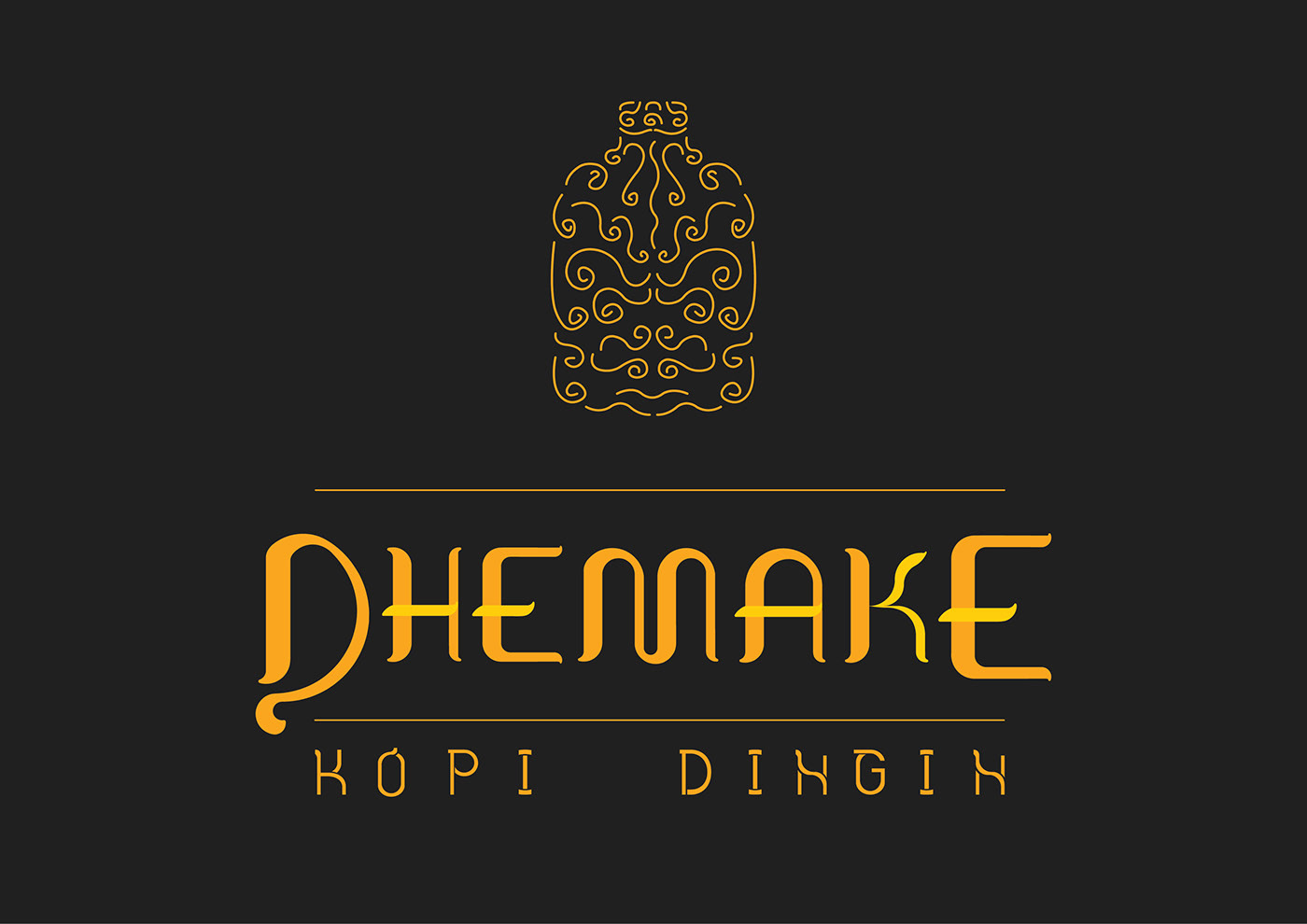 Dhemake Kopi Dingin motiongraphic branding 