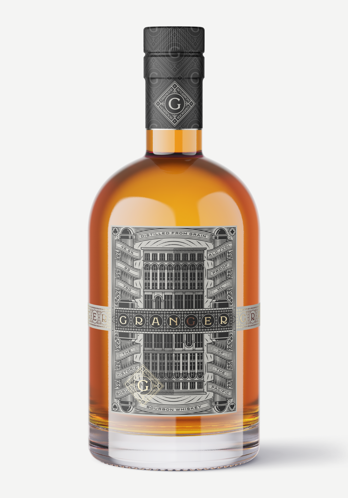 Packaging packaging design Spirits ILLUSTRATION  graphic design  engraving etching line art Whiskey alcohol