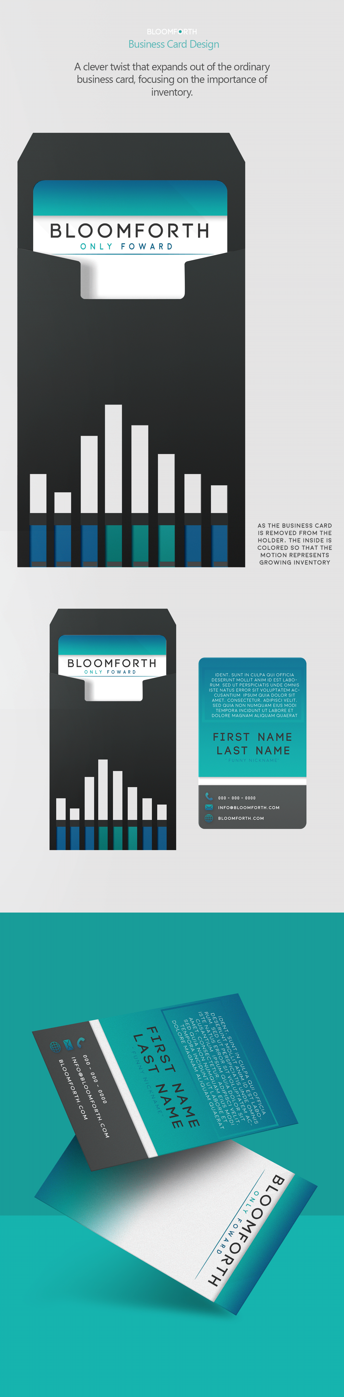 Business card design business card