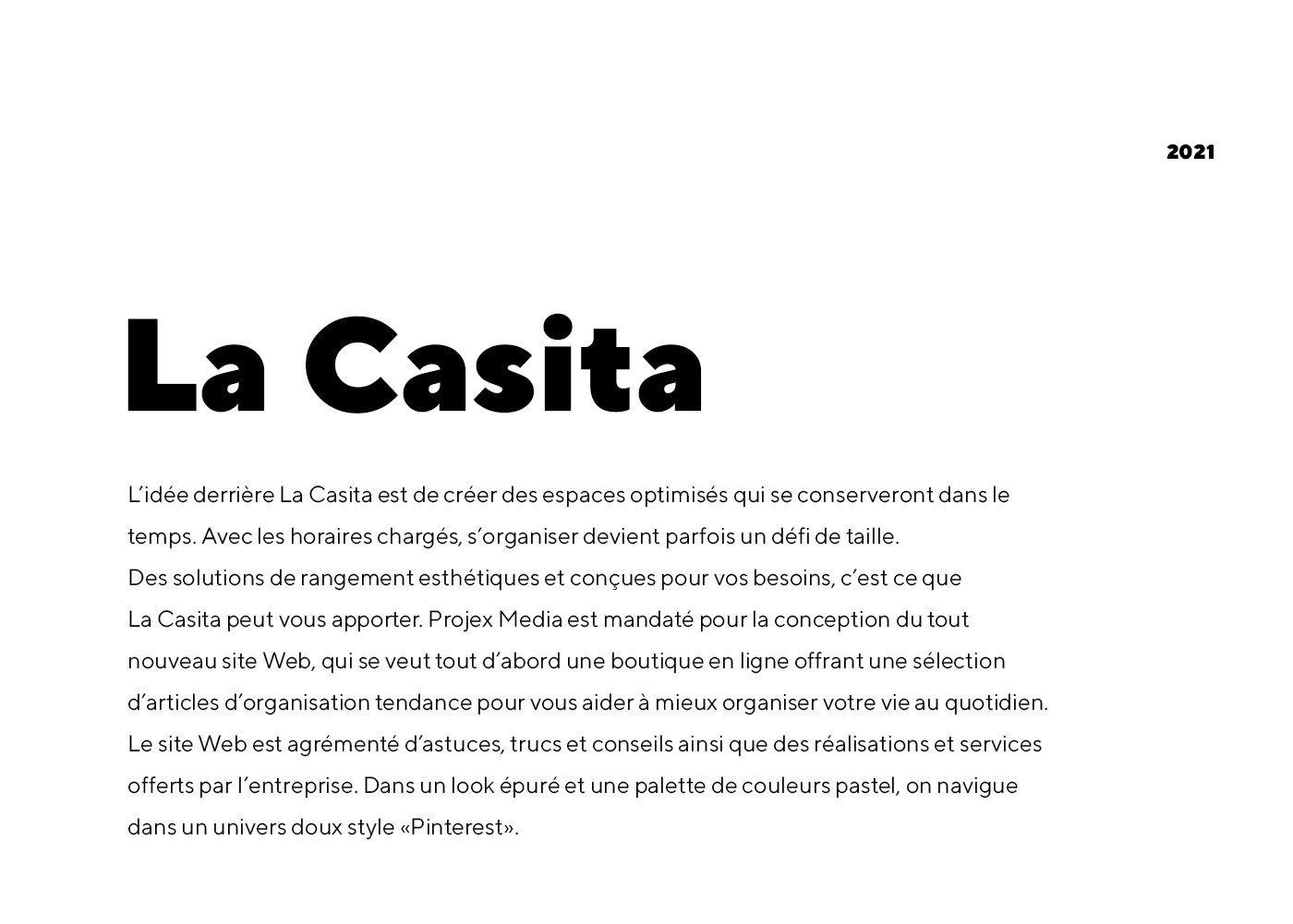boutique en ligne conception site web design web La casita magog site web graphisme projex media Website Design wordpress