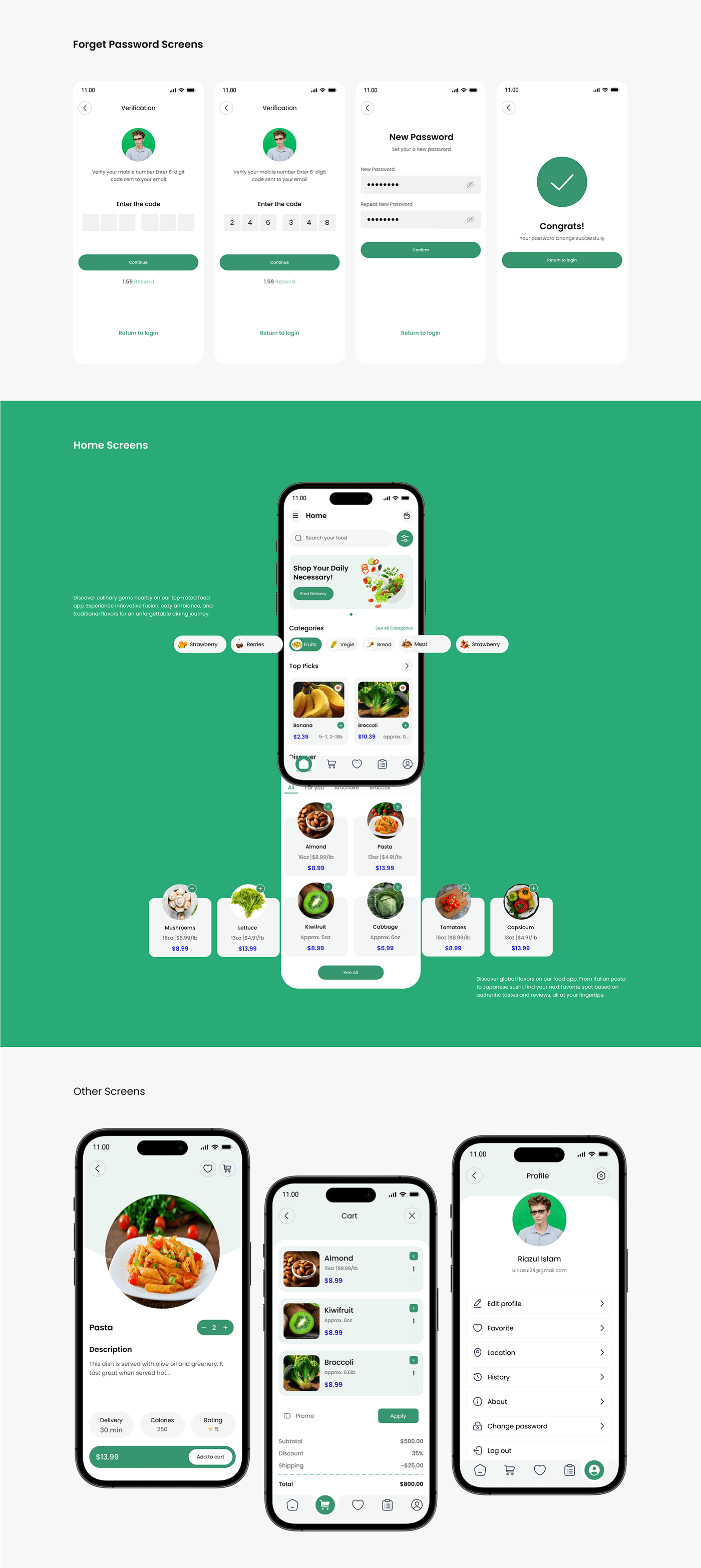 Mobile app app design food delivery app food app Ecommerce ui design ui ux Food ordering app Case Study web app