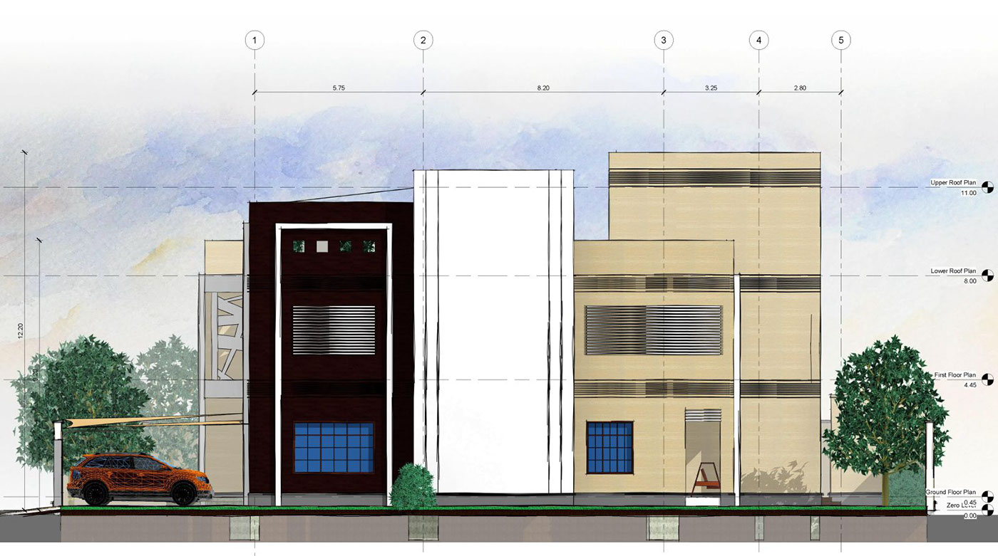 architecture Oman sketch revit concept