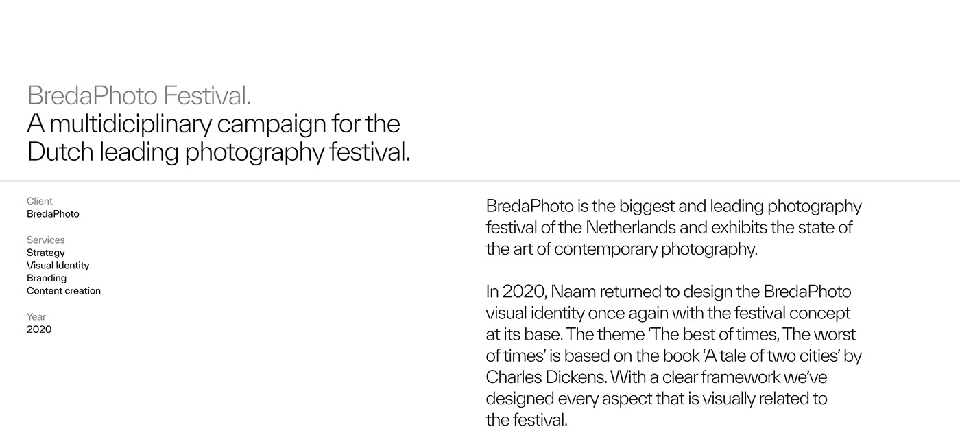branding  campaign Exhibition  festival Photography  visual identity breda Dutch design