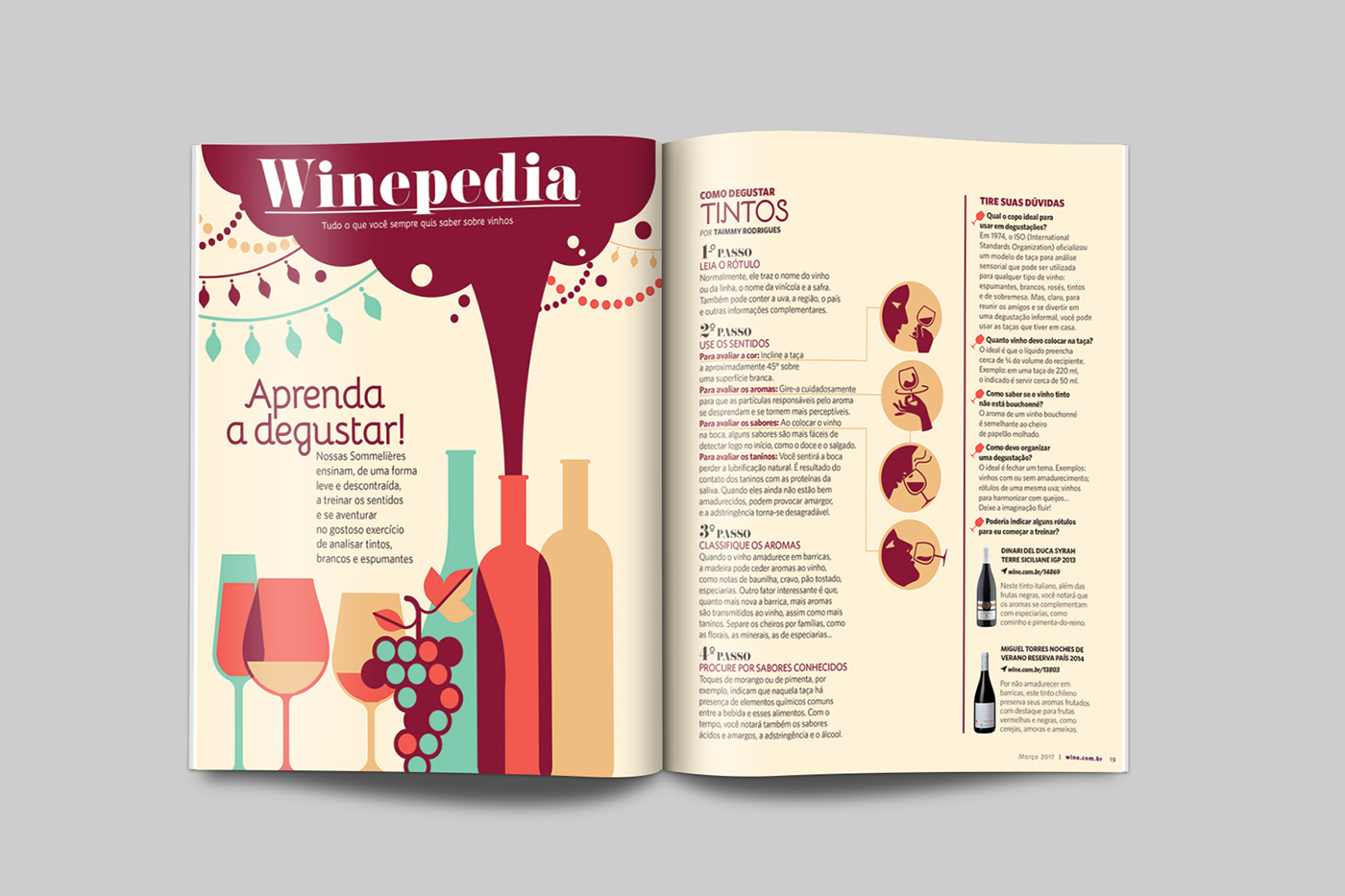 design gráfico diagramação magazine Magazine design project graphic