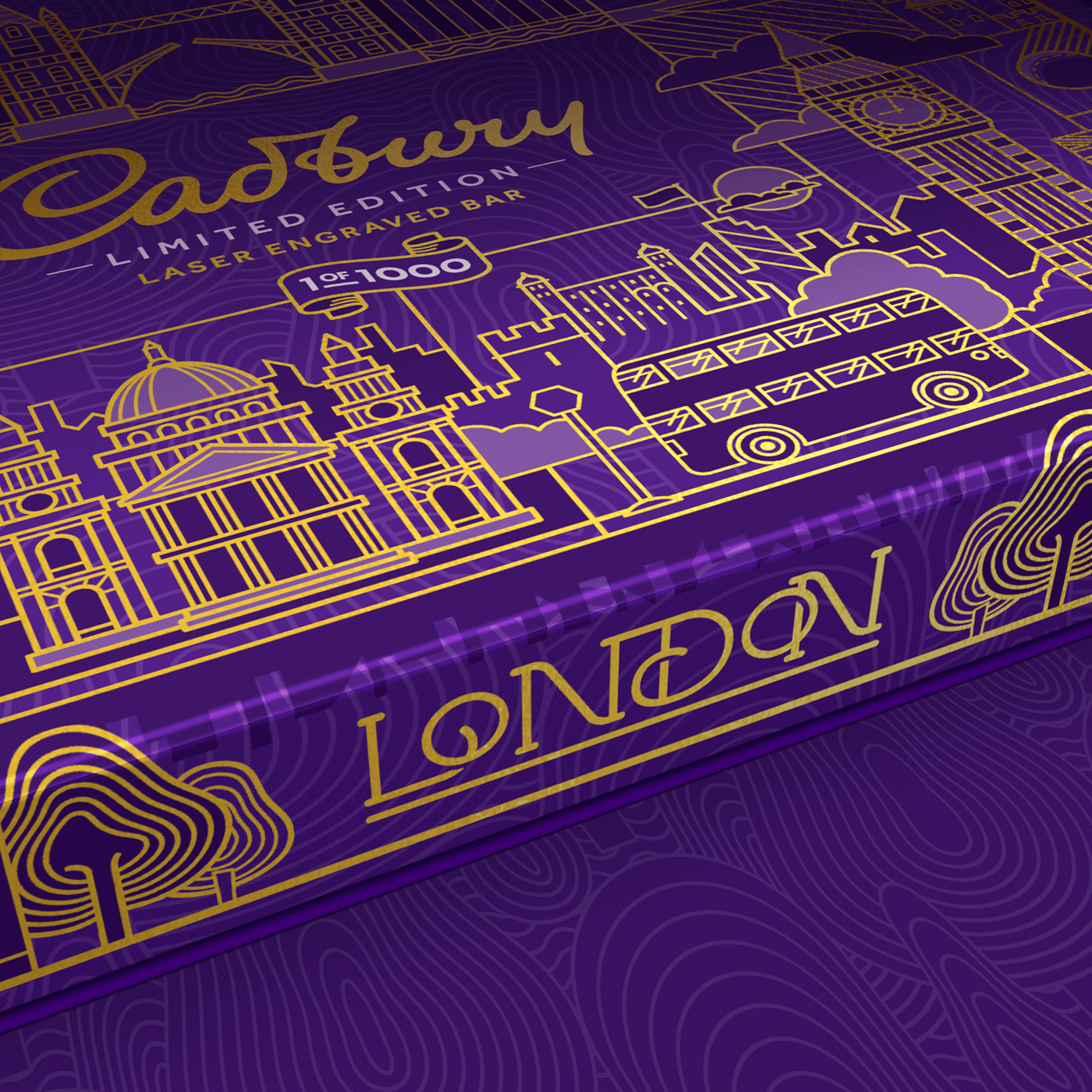 box british engraved gift gold foiling ILLUSTRATION  limited edition London packaging design World Travel