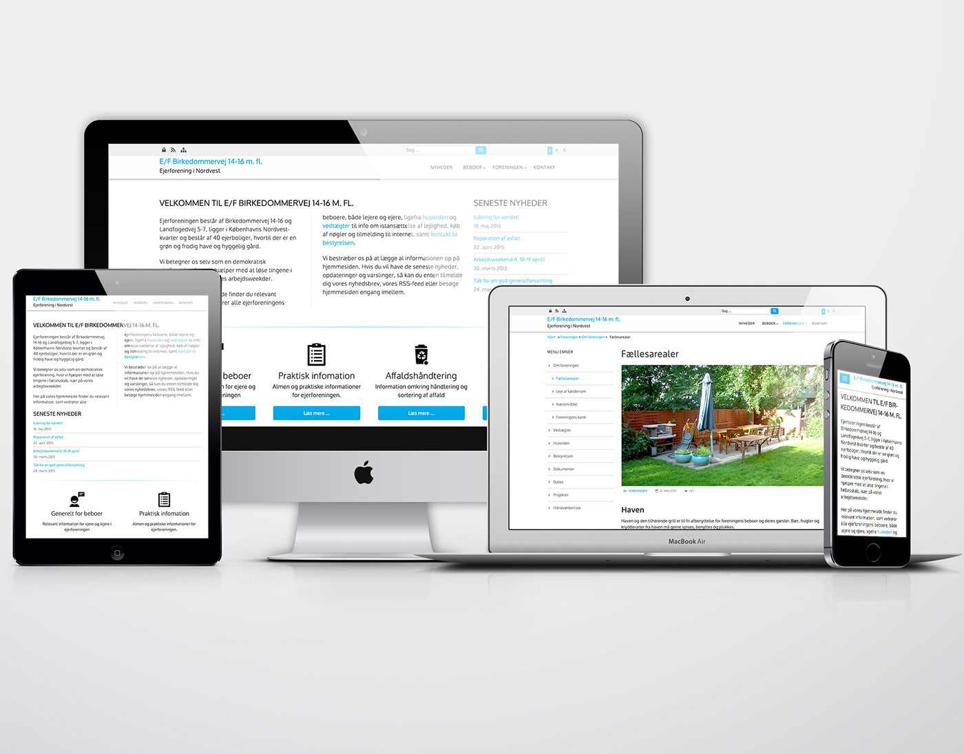 Webdesign Website Responsive webdesign communication platform