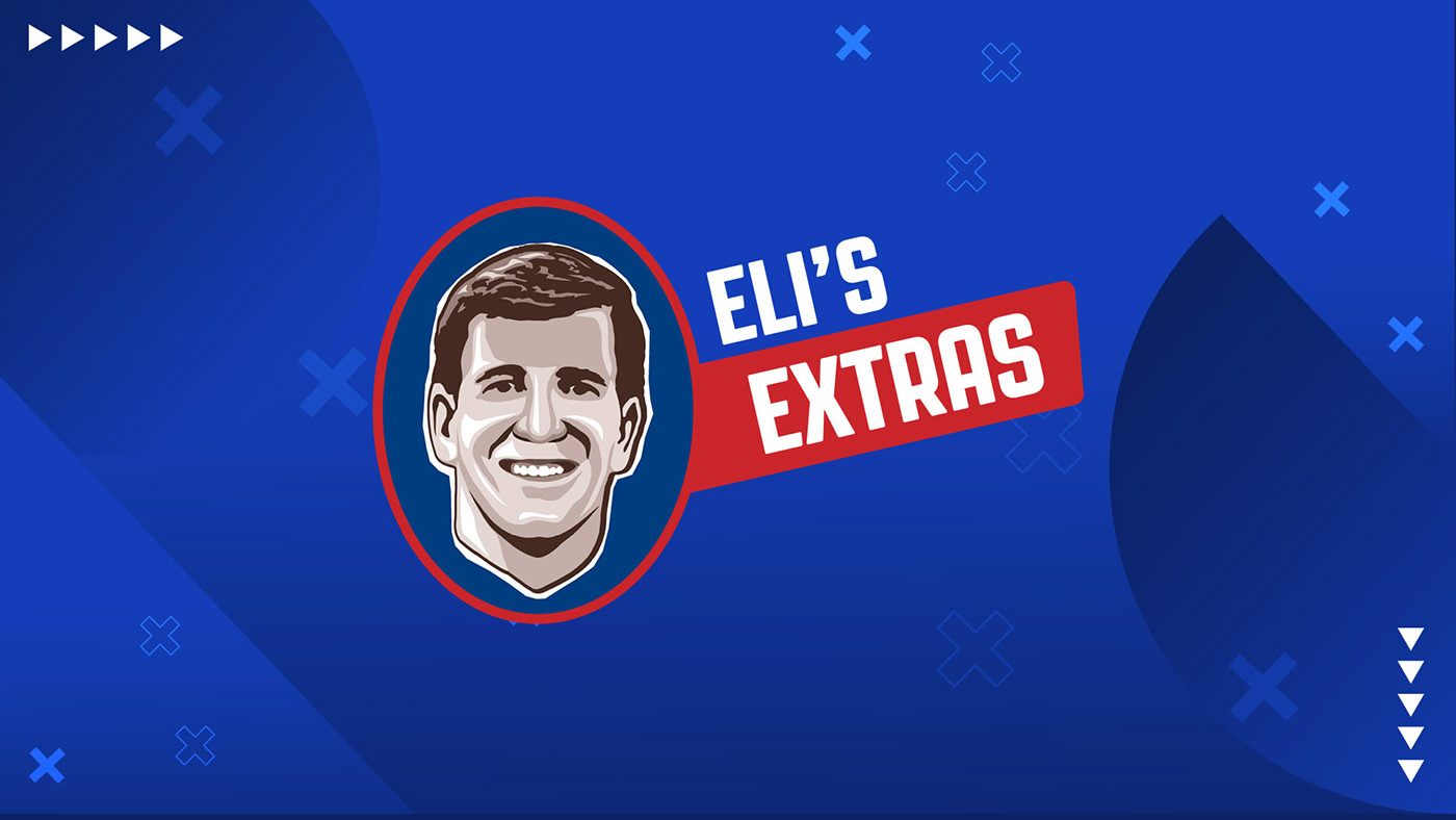 Eli Manning New York Giants youtube nfl photoshop social media sports Sports Design Youtube Thumbnail