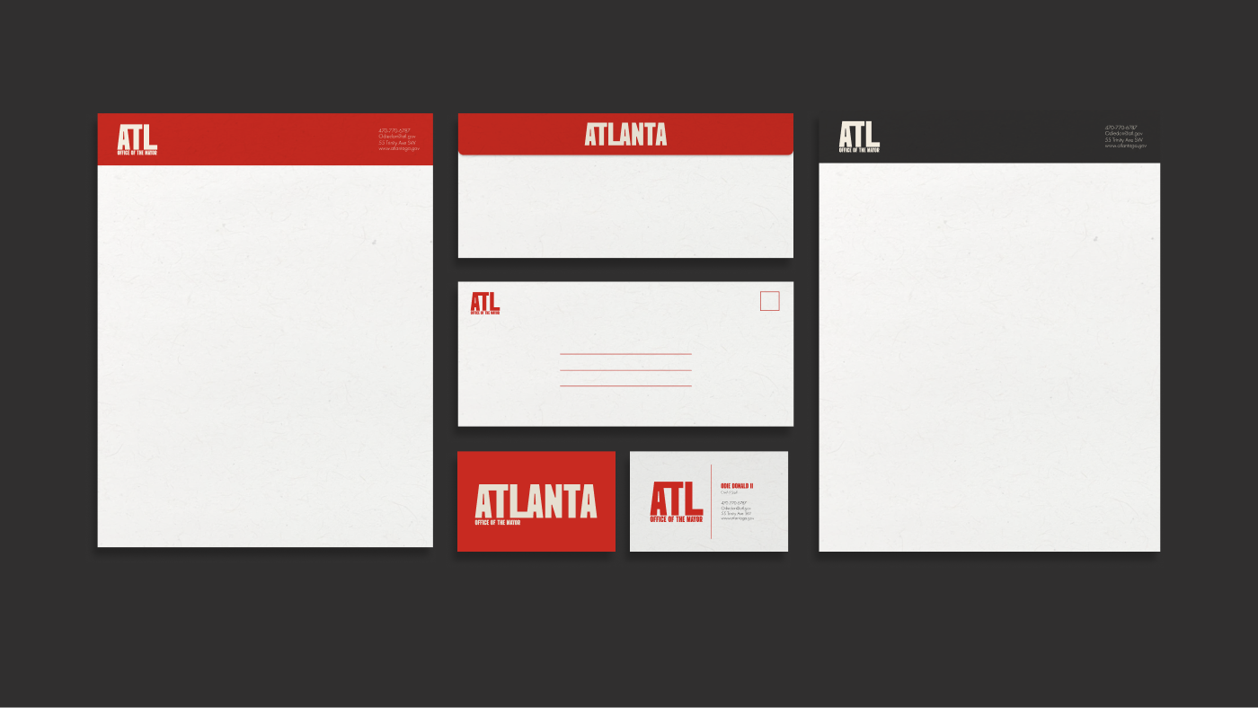 city rebranding Rebrand atlanta design Graphic Designer Social media post brand identity Logo Design