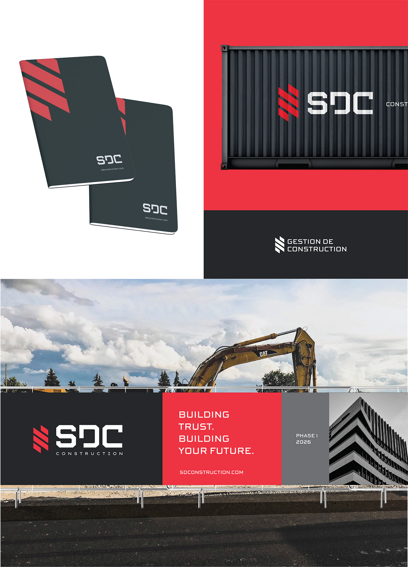 brand brand identity branding  construction contracting Freelance gestion de constrution logo logodesign Montreal