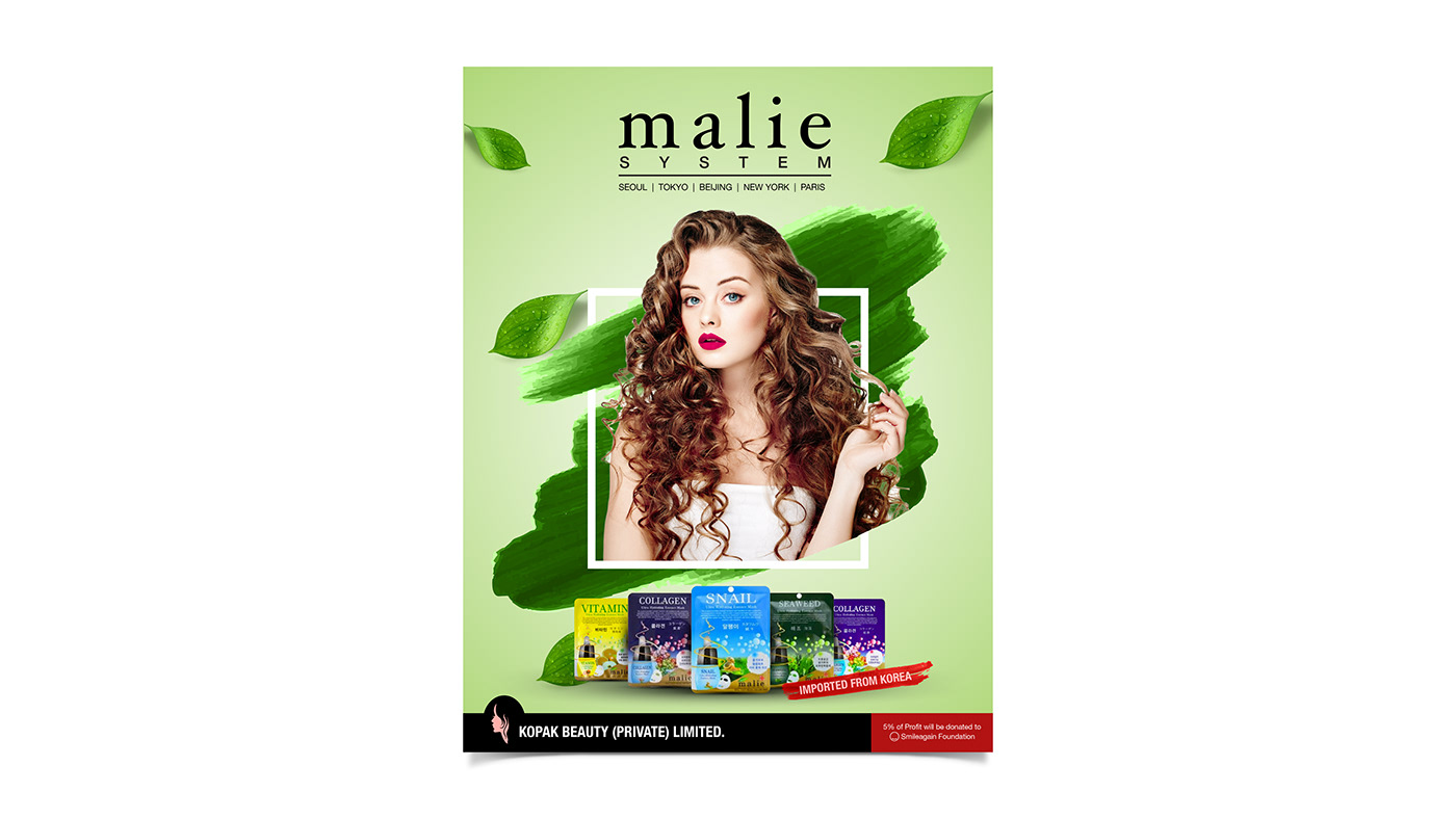 Kopak beauty products korean Mackup women touqeer herbal Malie