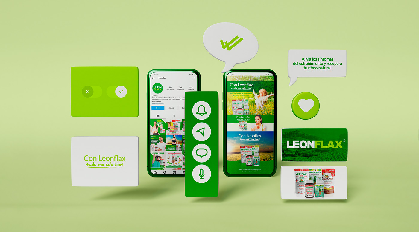 app development branding  natural Packaging saludable Web Design 