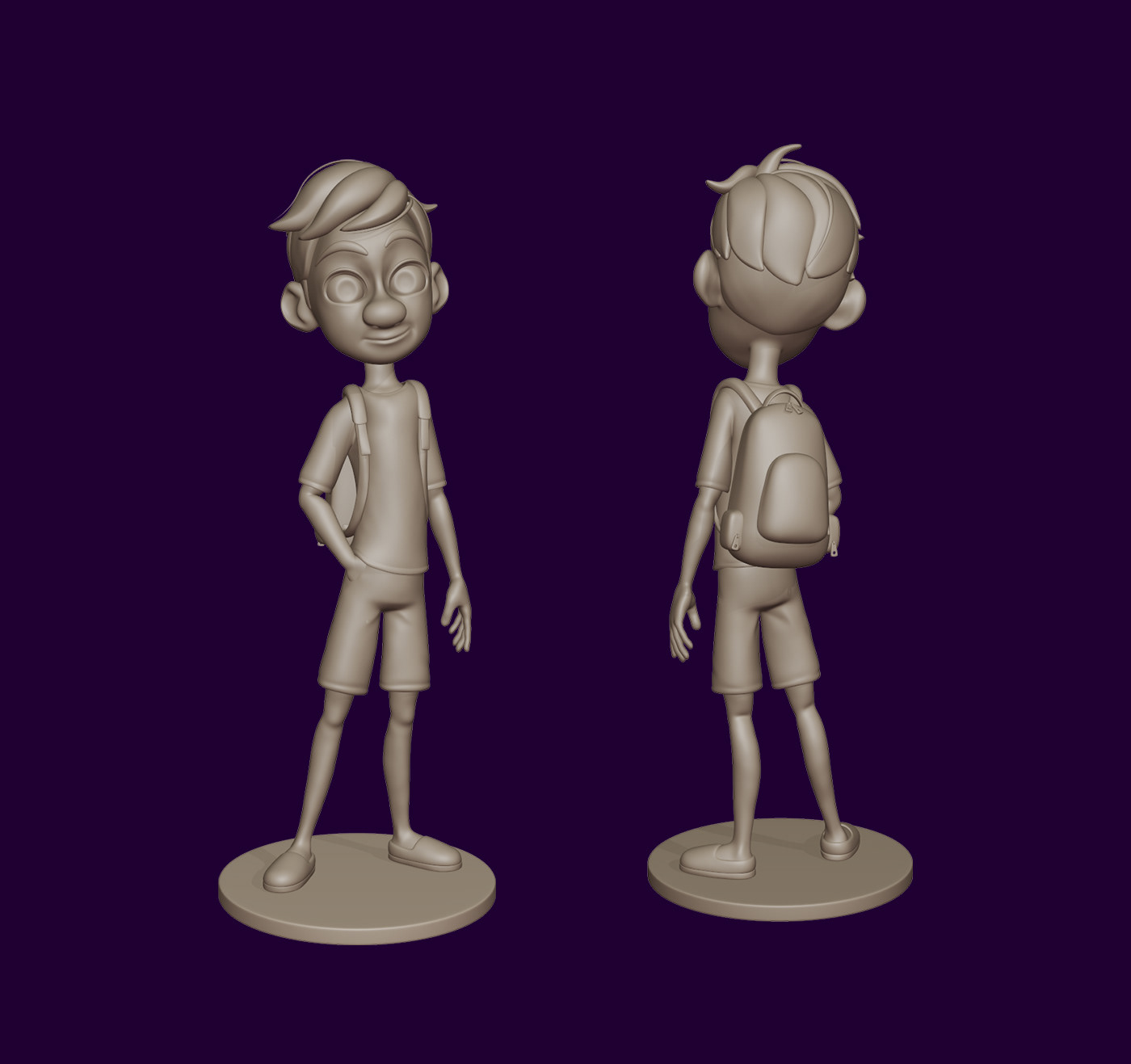 3D Character blender Zbrush cartoon Stilized Render personagem