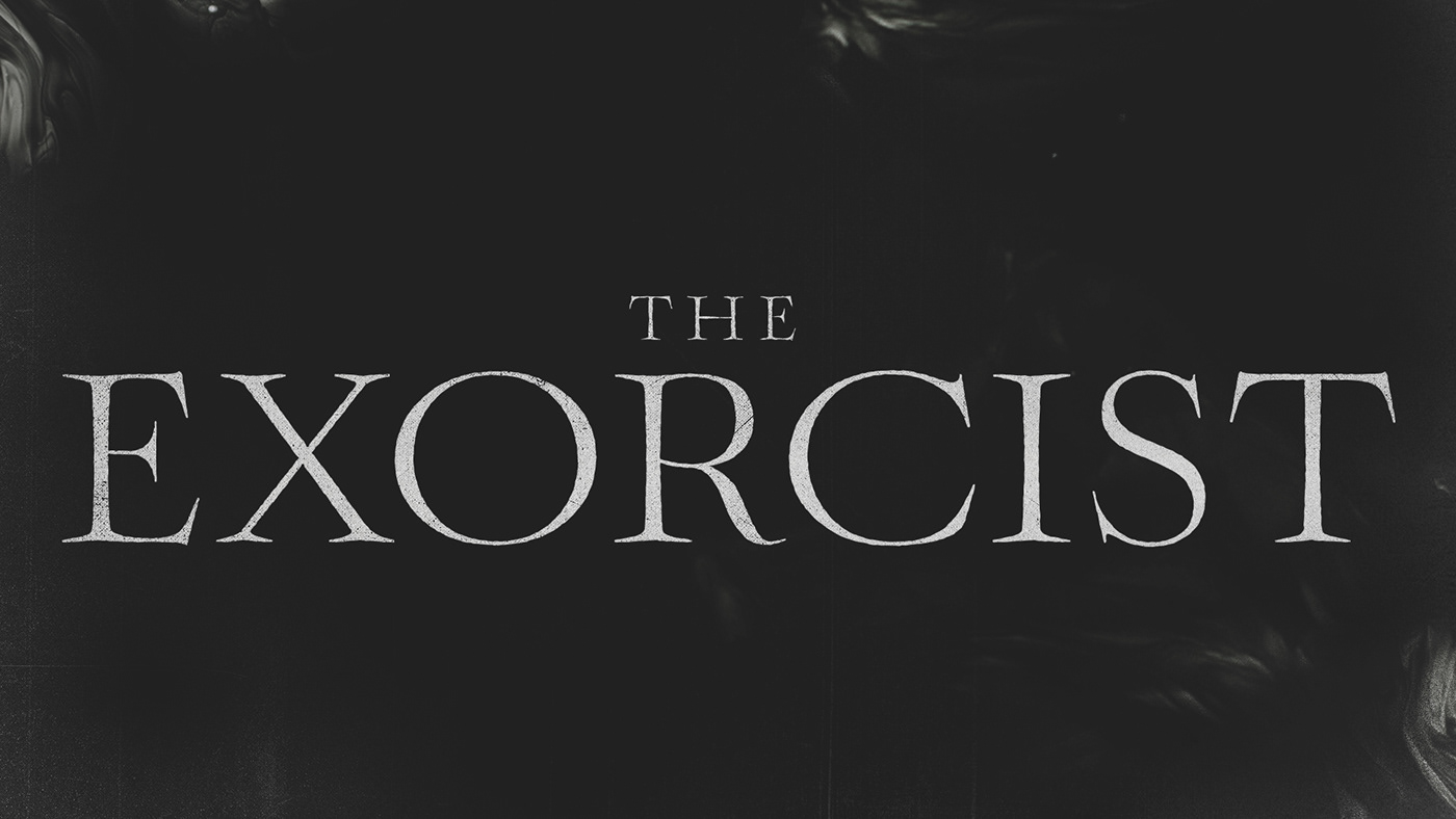 after effects animation  design EXORCIST FOX horror ink motion design motion graphics  title sequence