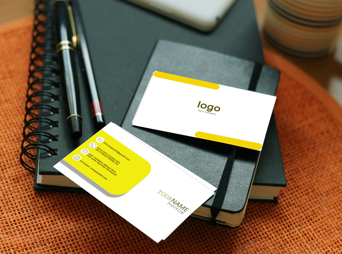 brochure flyer modern businesscard card business card Business card design Business Cards Flyer Design graphic design 