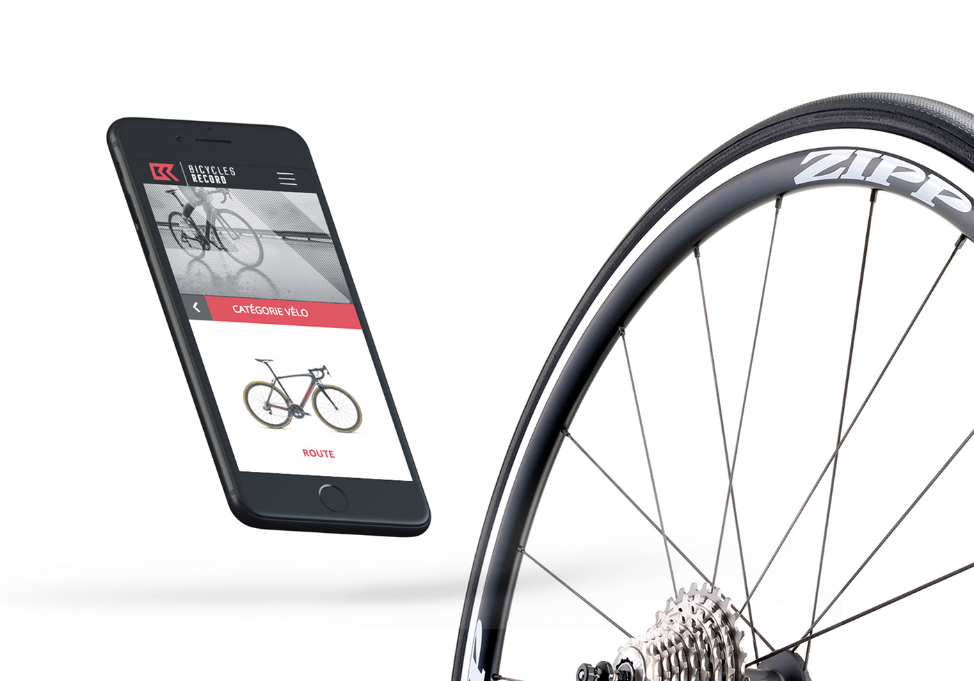 Bike velo sport brand design Logotype activité Web ux UI