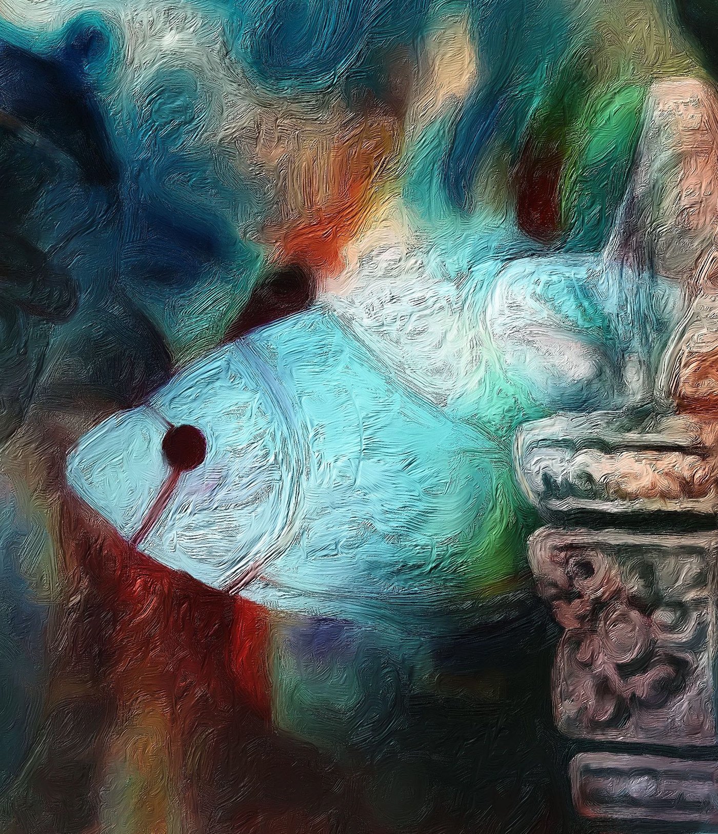artwork concept art Digital Art  digital illustration digital painting fantasy fish Nemo sea underwater