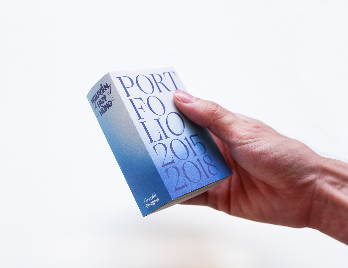 Portfolios design idea #272: Portfolio 2015/18, Book