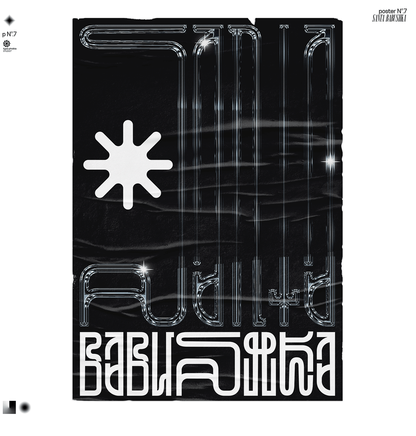 art digital Digital Art  graphic design  poster Poster Design print print design  Slavic typography  