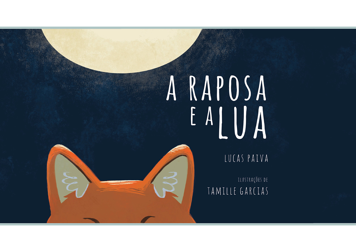FOX raposa Ilustração ILLUSTRATION  moon Lua book Livro infantil