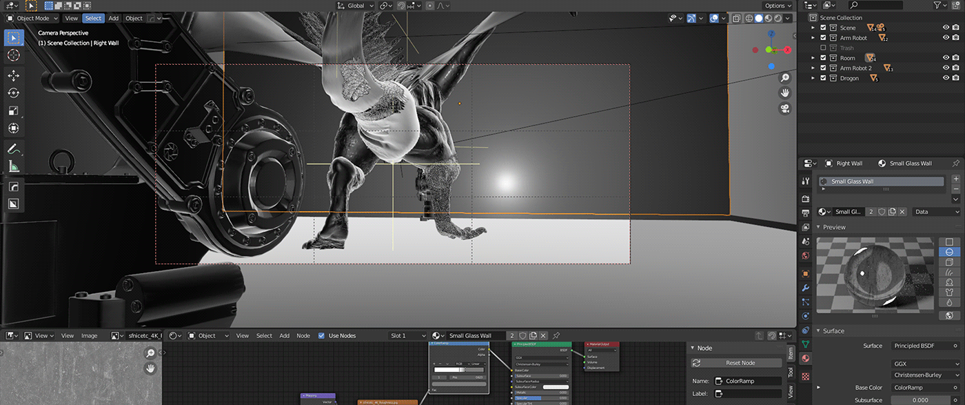 ArtDirection blender blender3d CGI cinematography Film   gameoftrhones storytelling   westworld