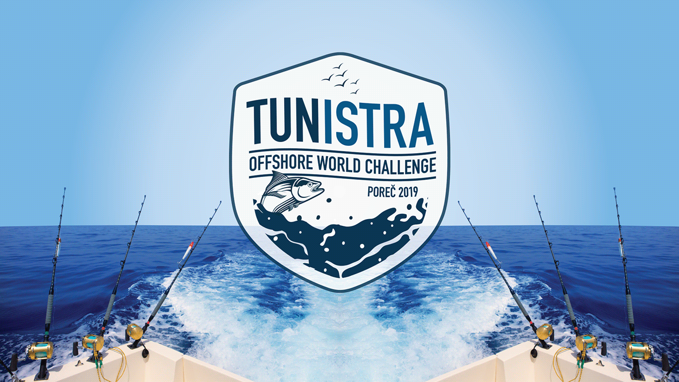 branding  Croatia graphic design  logo poreč tuna