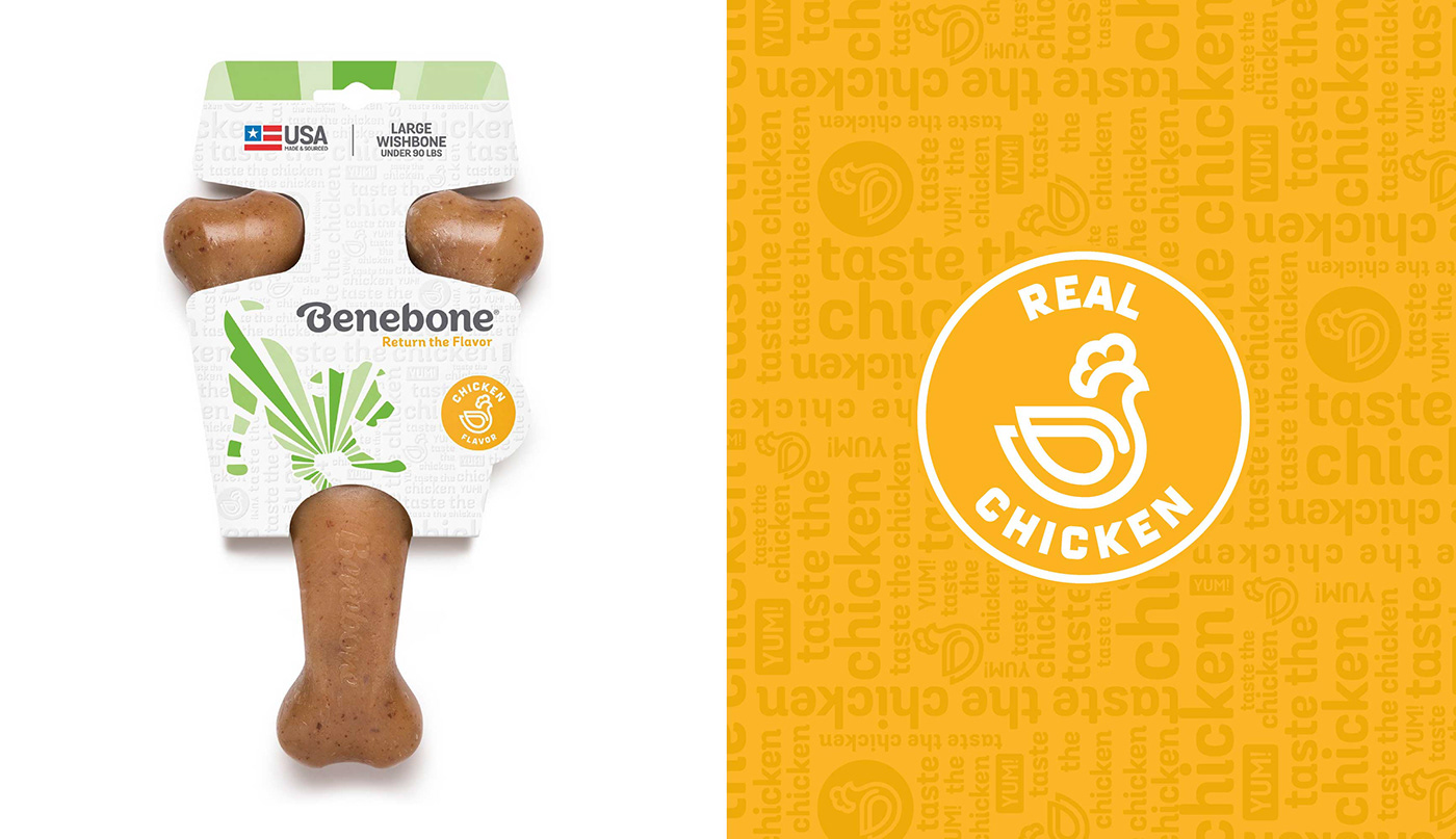 Packaging Dog Chews  pet products usa benebone