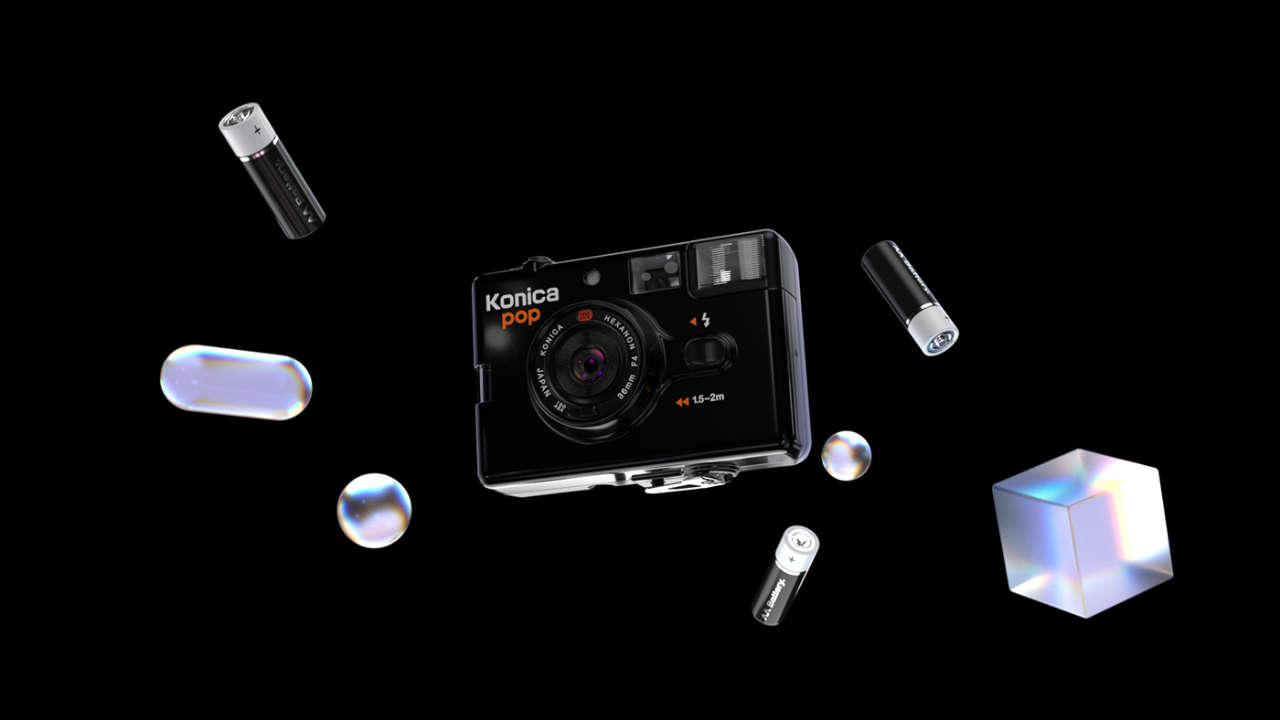 3D c4d camera cinema4d motion motion design octane smooth video ad vintage