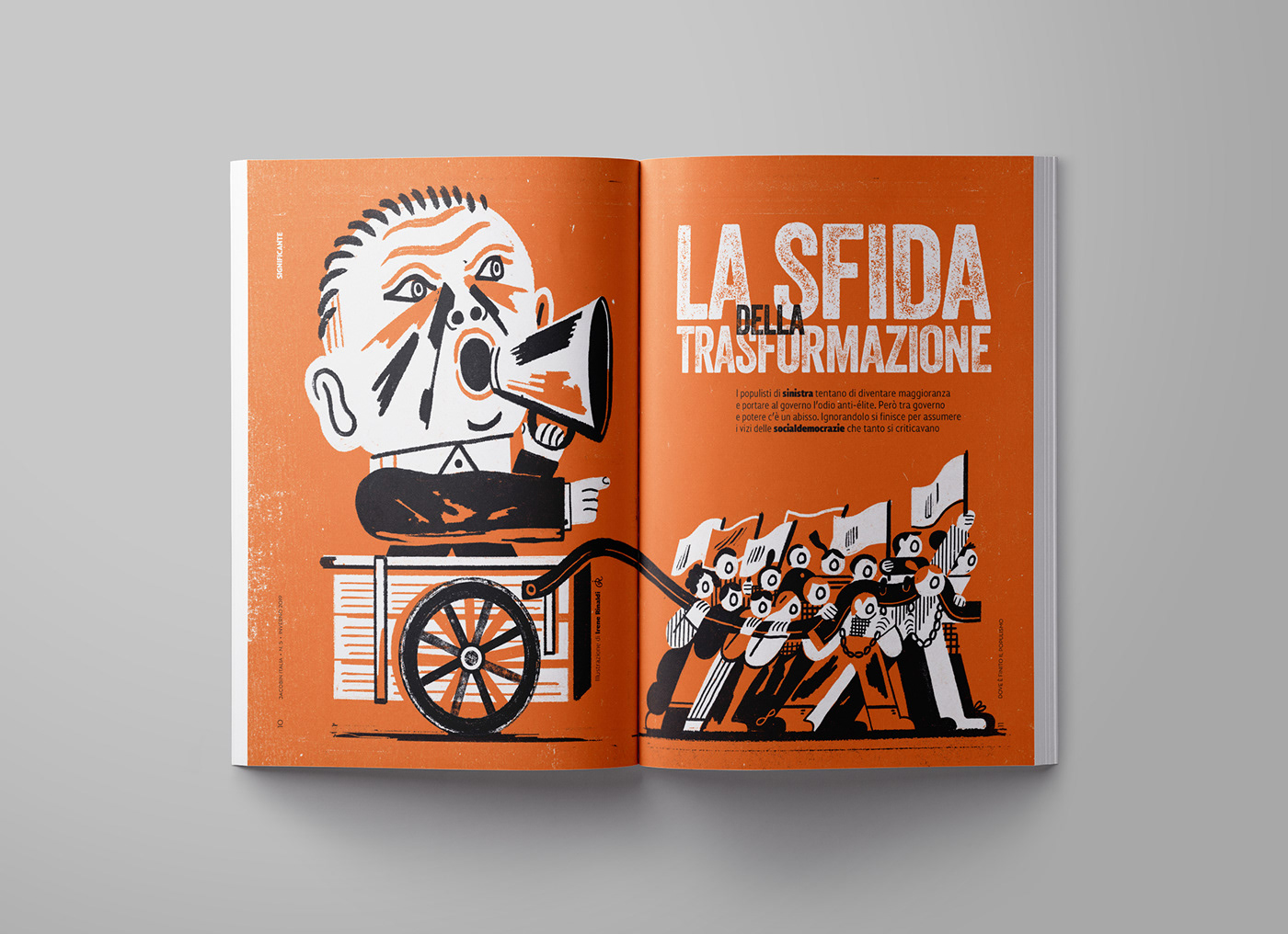 ArtDirection cover covermagazine editoria editorialdesign ILLUSTRATION  illustrazioni magazine