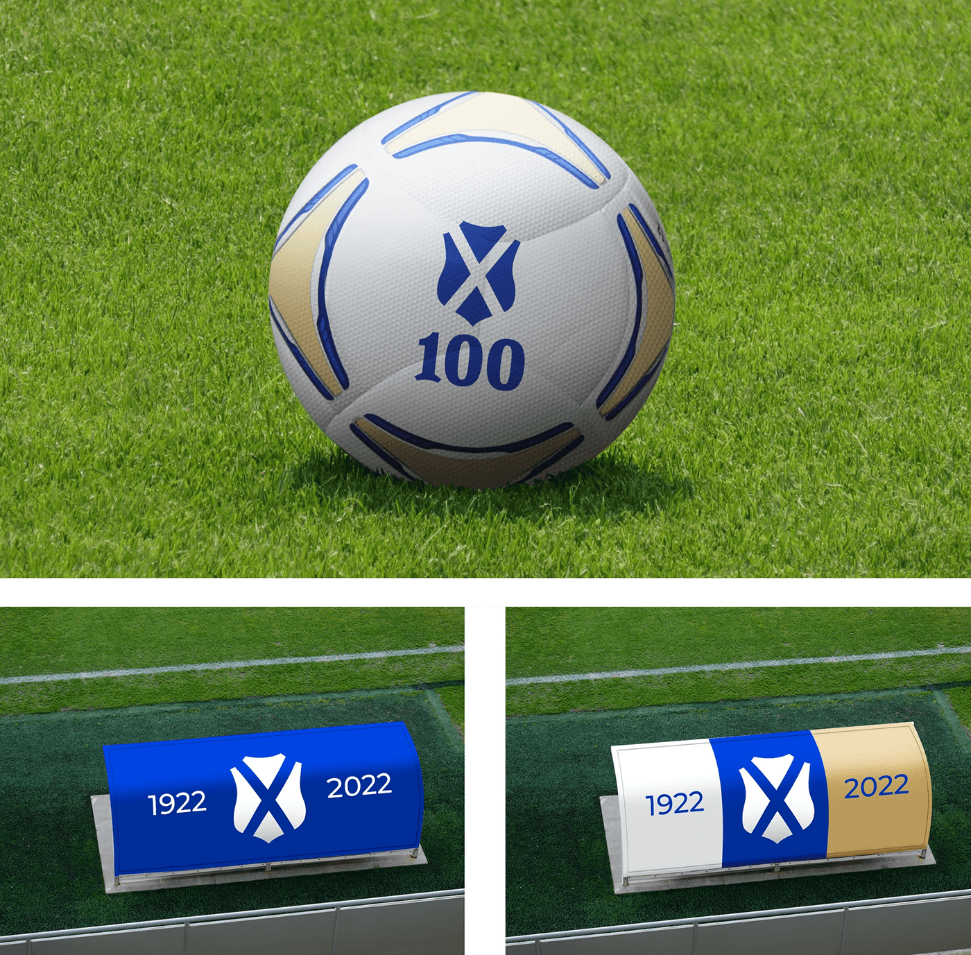aniversary brand identity design diseño gráfico football Futbol graphic design  logo Sports Design visual identity