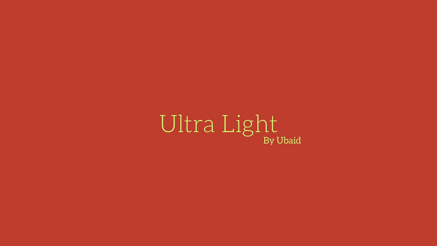 light Ultra Light thin clean simple minimal