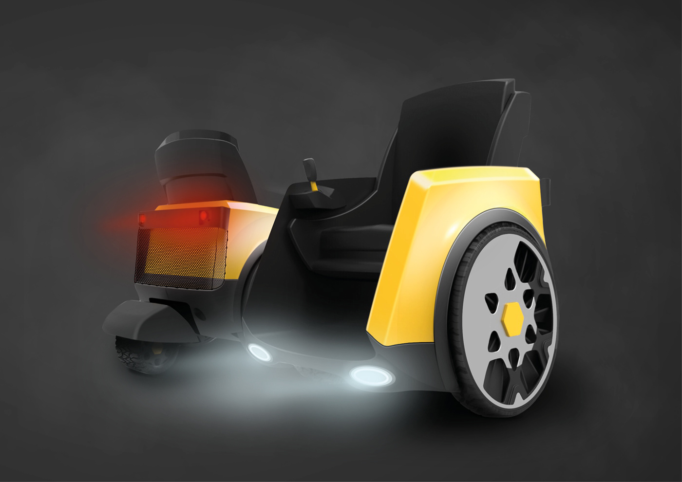 automotive   industrial product design 3D digital sketch Project