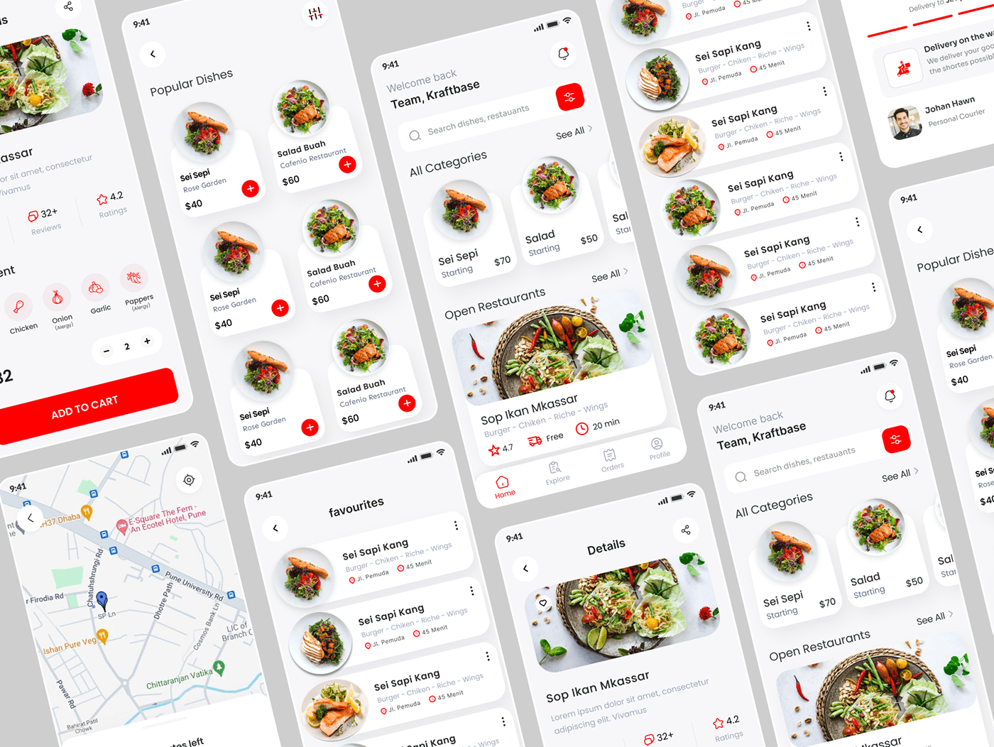 food app food delivery app mobile design app mobile app design user interface Mobile app ux/ui UX design