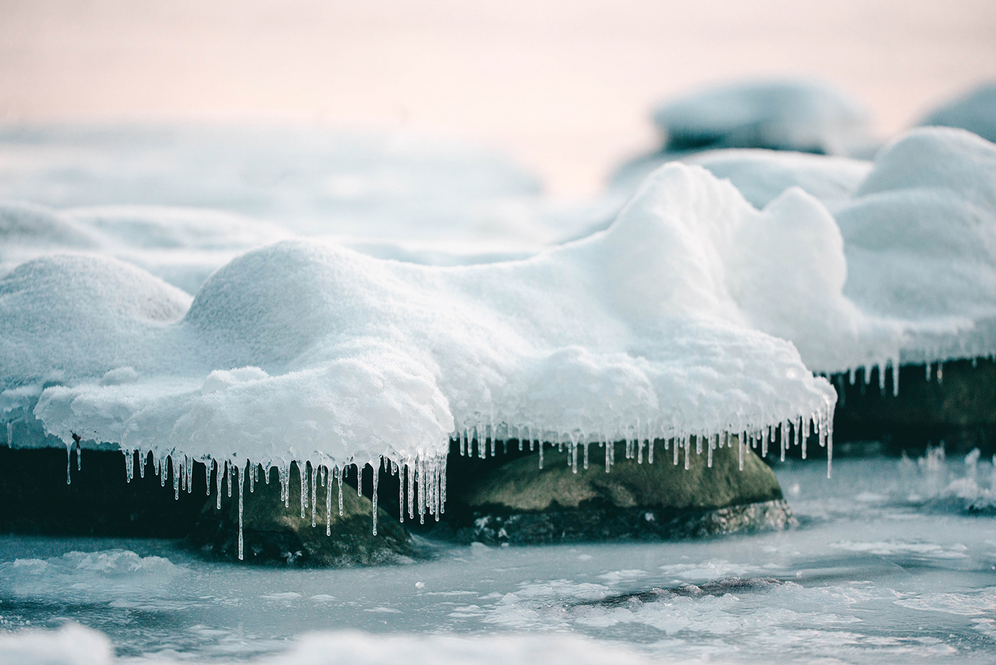 baltic sea finland helsinki ice lauttasaari Presetr sea winter