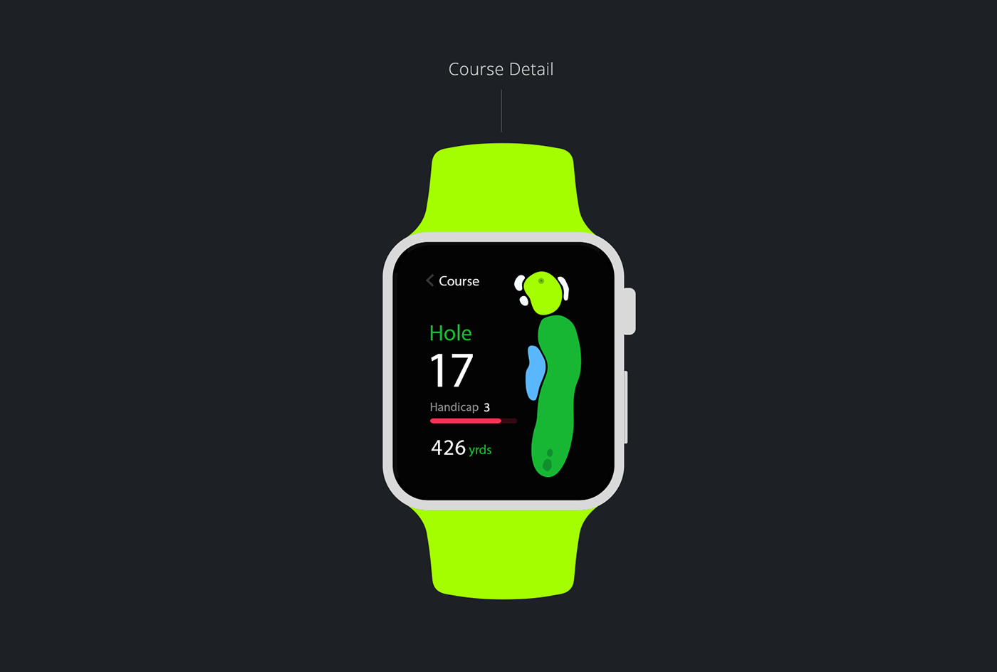 apple watch watch iwatch apple watch app iwatch app golf golf app app design Icon