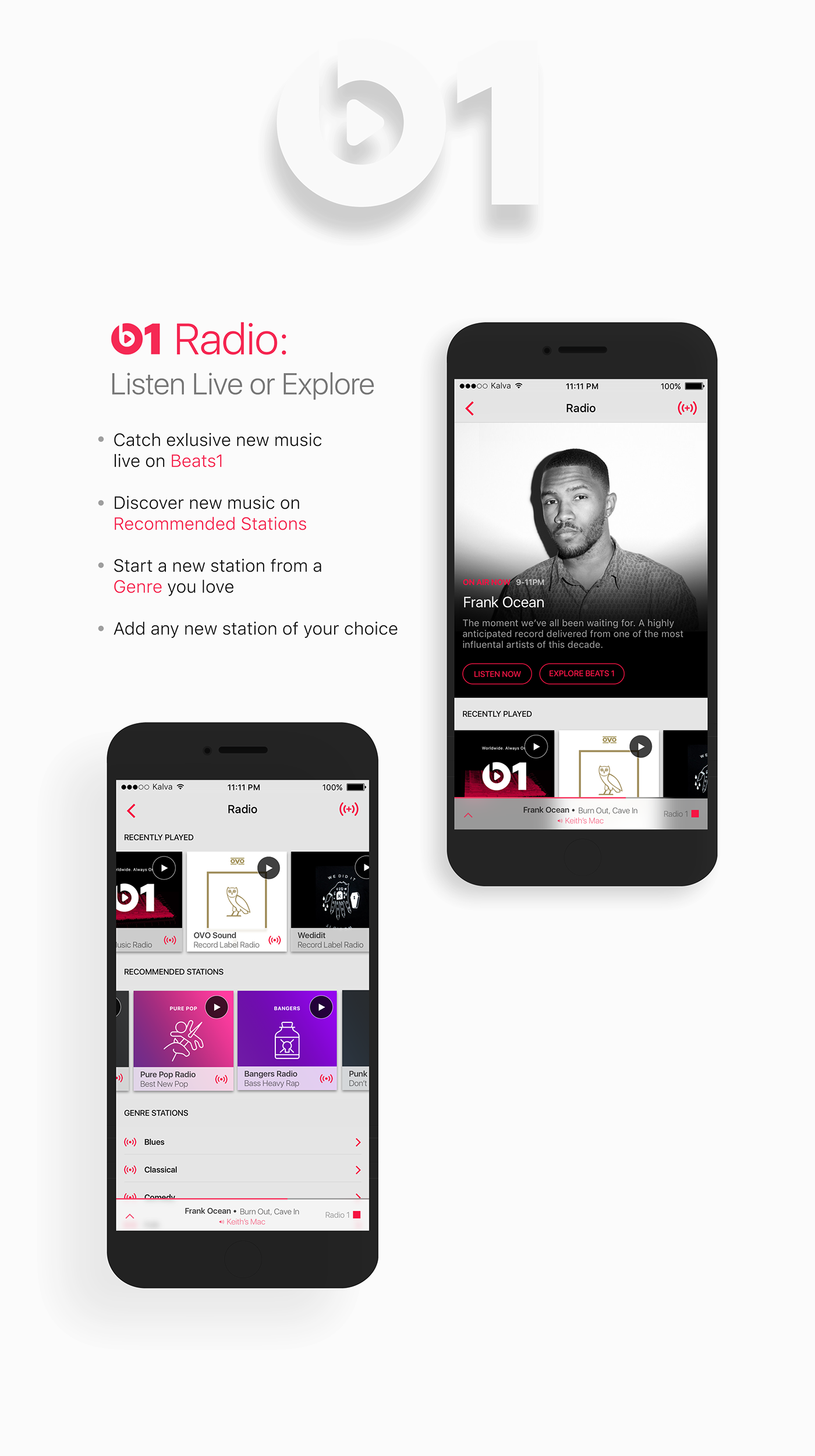 ux UI user interface experience design app design Apple Music spotify music streaming concept
