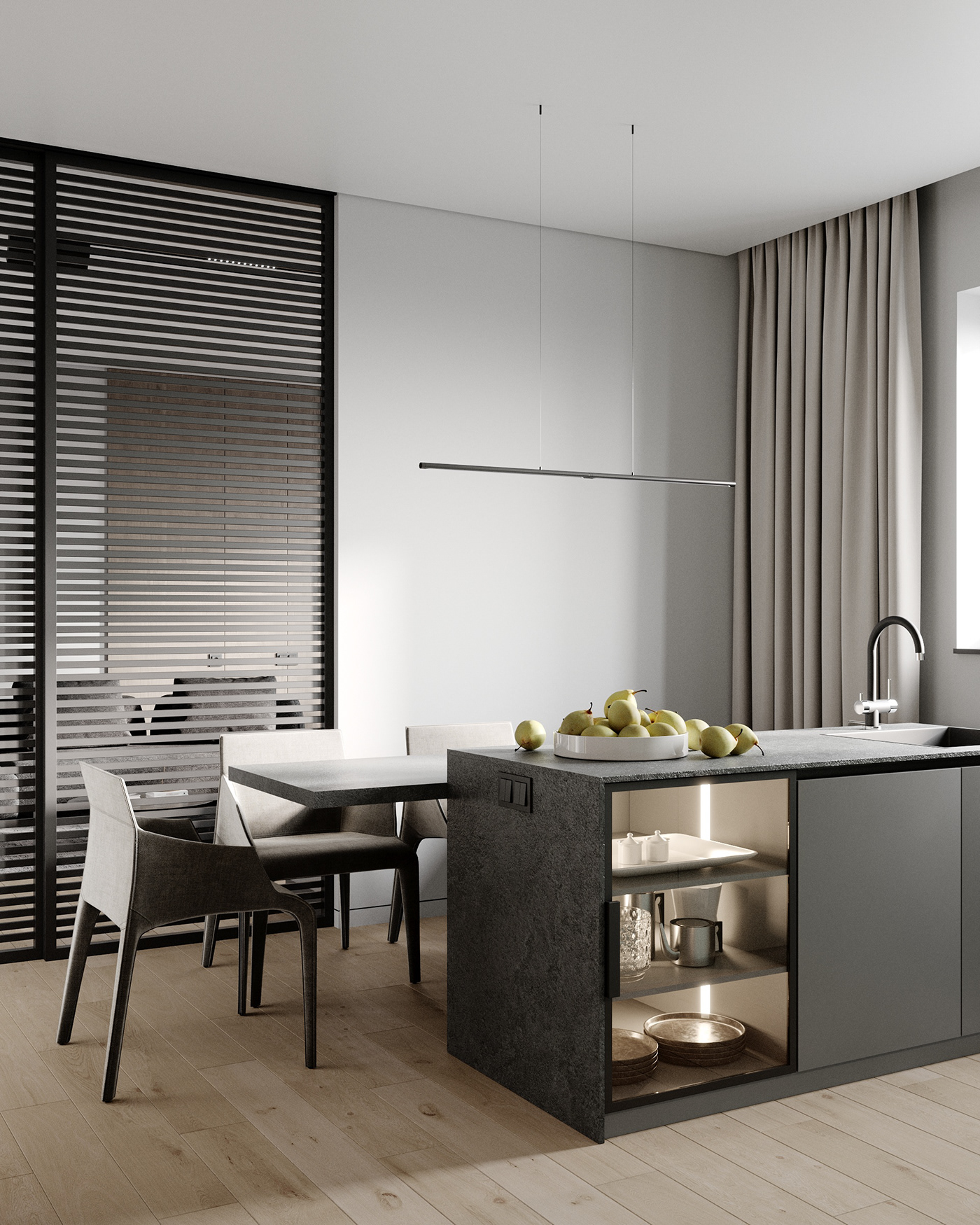 bathroom interior design  visualization ванная визуализация дизайн интерьера кухня-гостиная минимализм проектирование спальня
