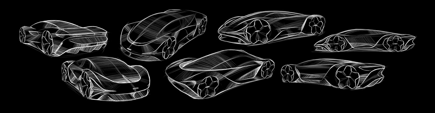 car design McLaren daniel platek design supercar concept car designer automotive   ev London