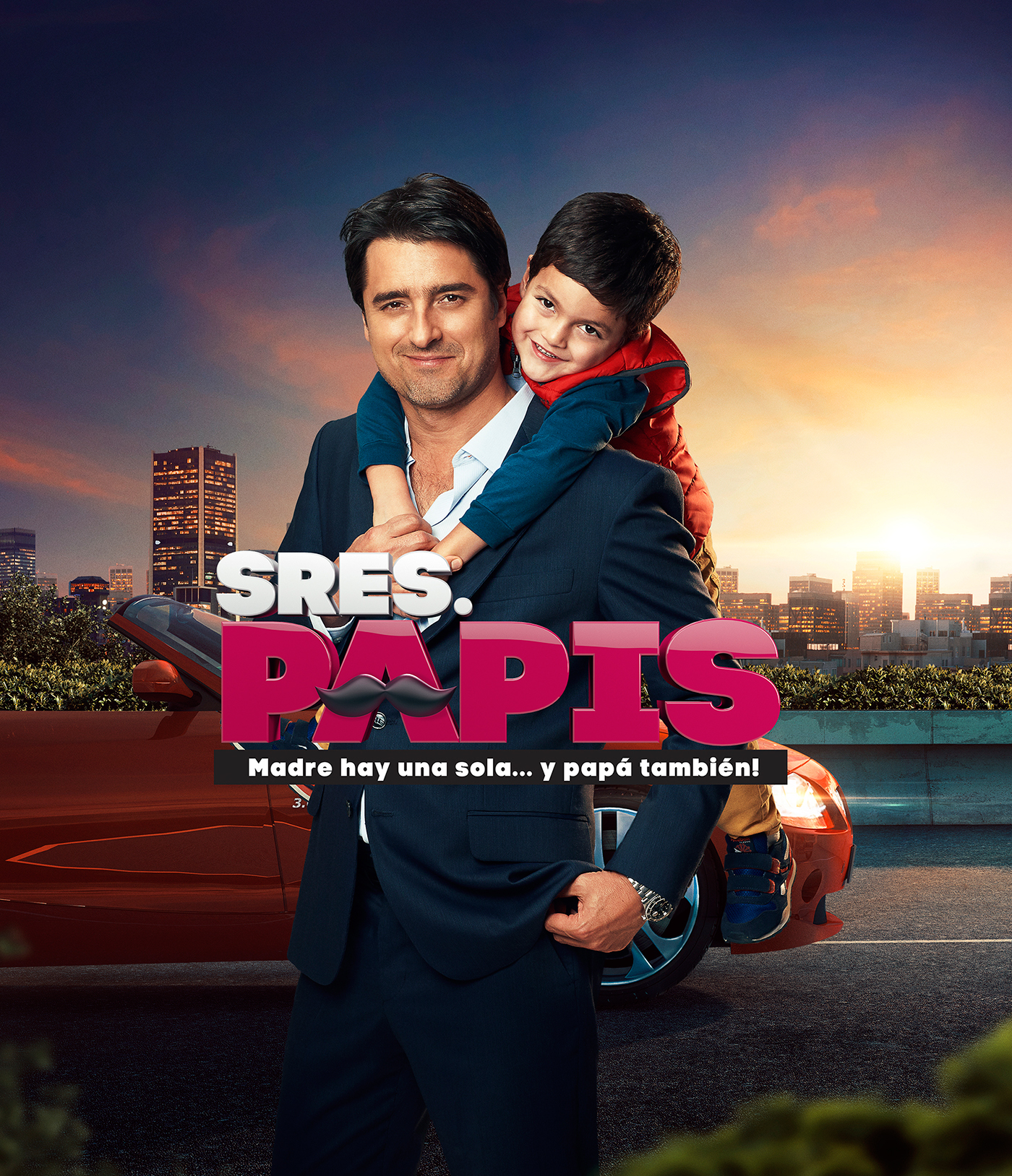 teleserie Vespertina SRES PAPIS señores papis tv show mega Papis tv