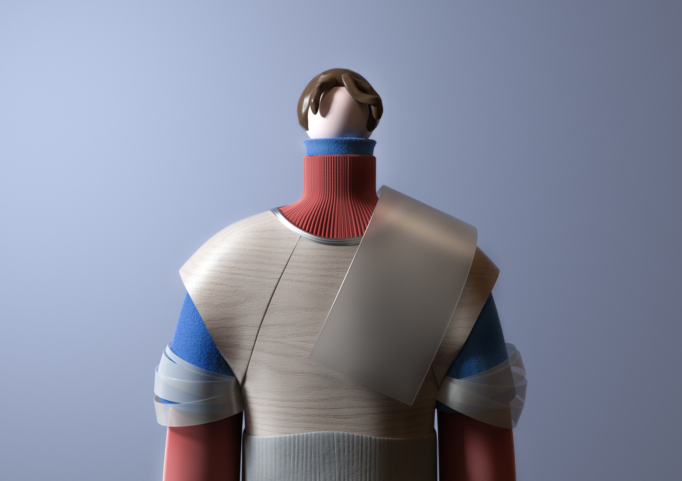 Show model clothing design 3D Character design  Plastic Arts art direction 