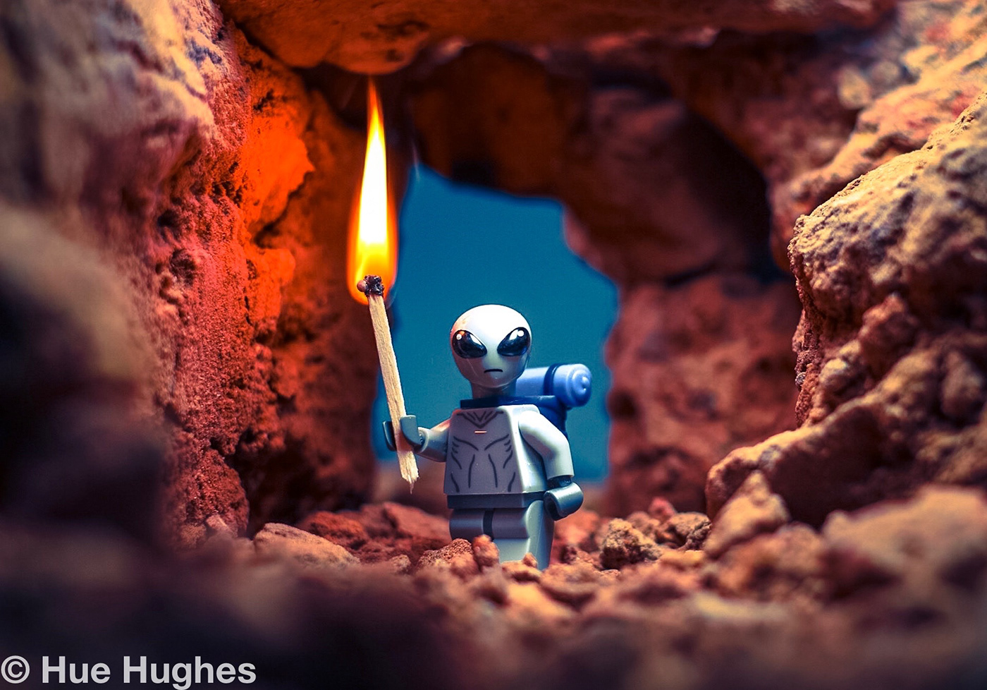 LEGO Legos alien grey vacation mars desert UFO Abduction toys