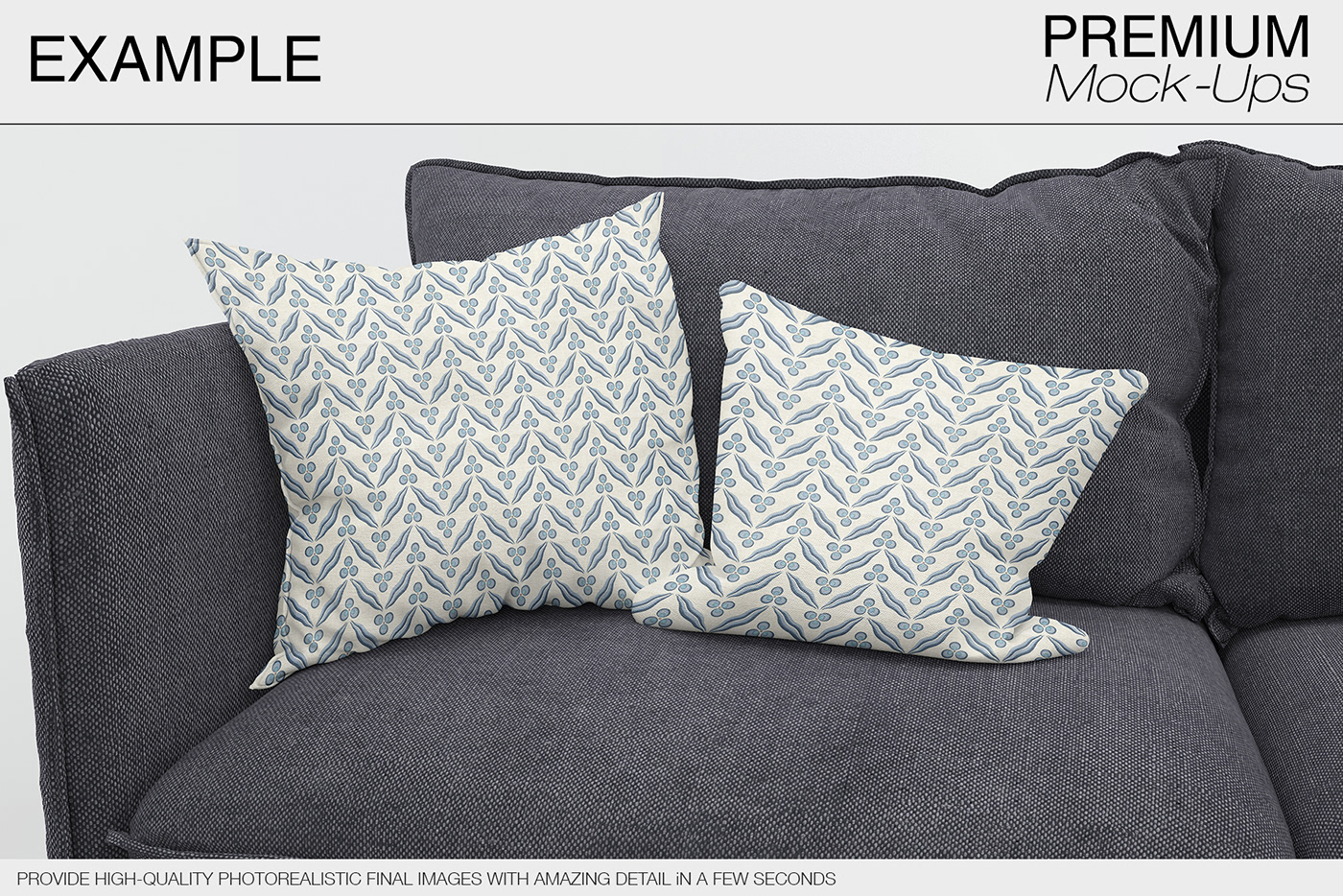 brand branding  cushion cushion mockup customizable decorative fabric Mockup high resolution logo