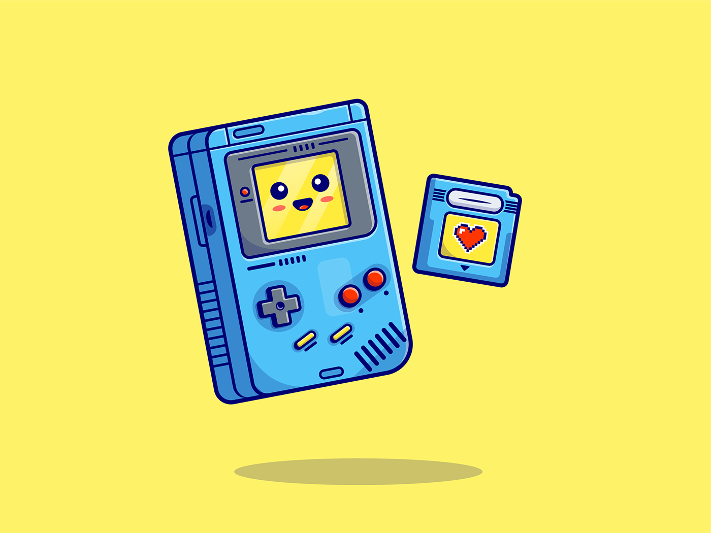 battery colors game gameboy gameboy color Icon ILLUSTRATION  logo Nintendo