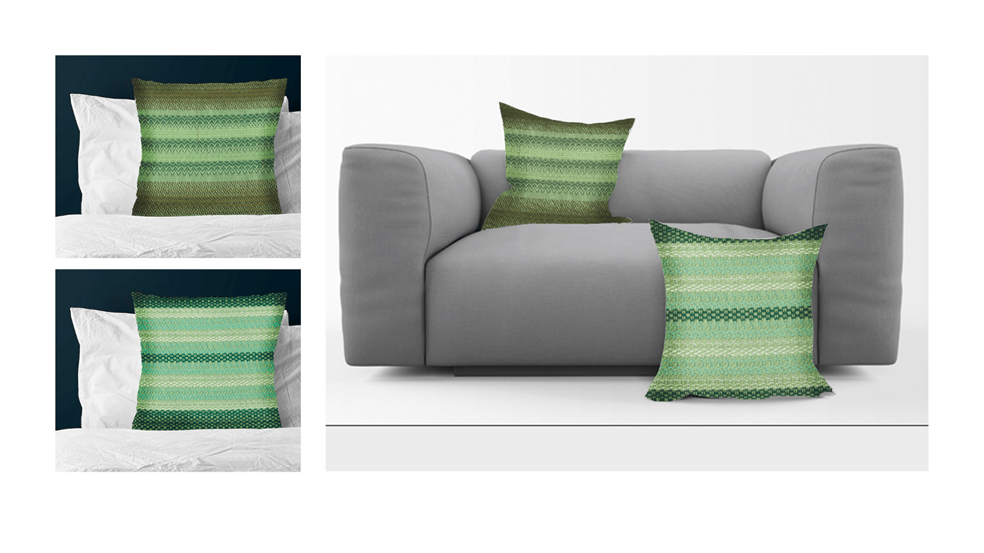 weaving textile design  Textiles design cushion Mockup pillow exploration loom weaving handwoven