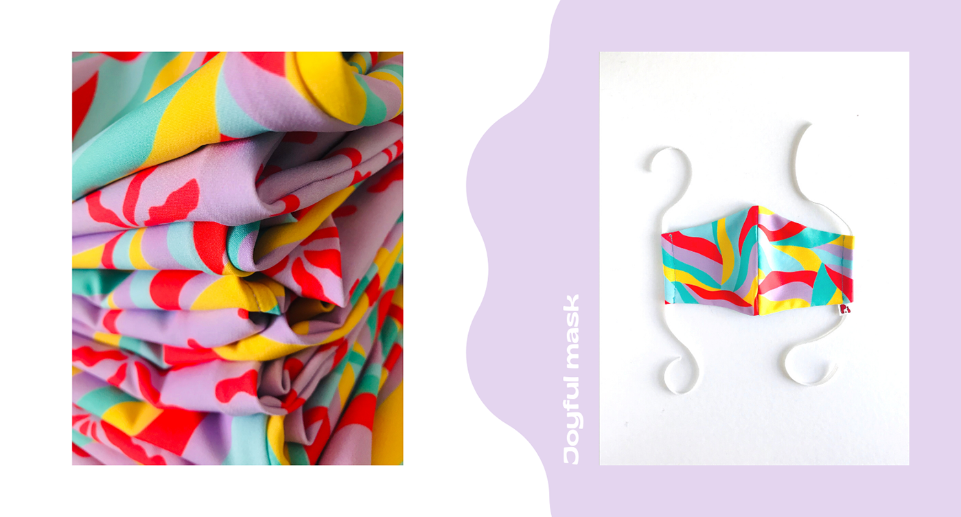 bold colorful digital design fashion design Hand Painted Mini Skirt pattern psychodelic sublimation textile design 