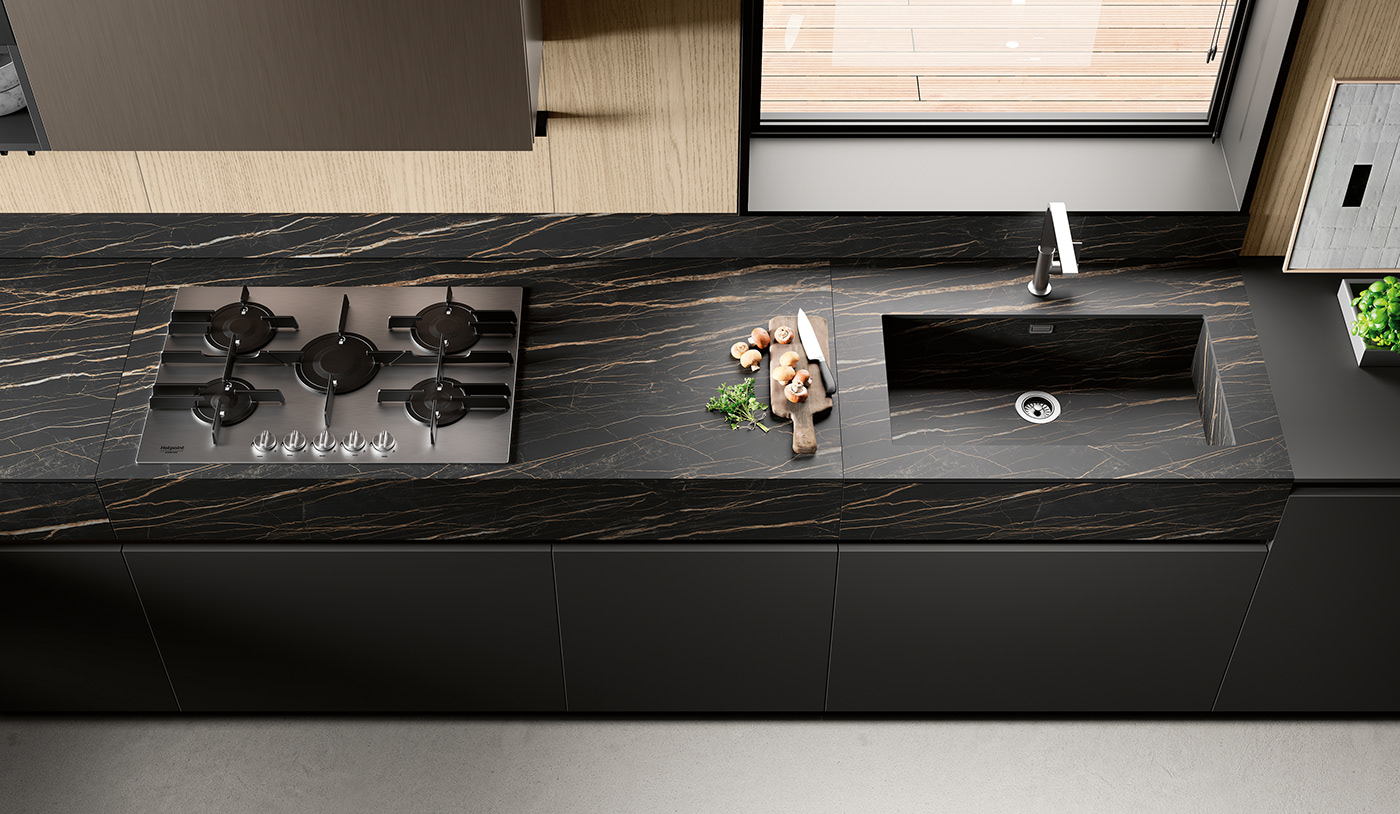 3D 3ds max architecture archviz CGI design kitchen Render visualization interior design 