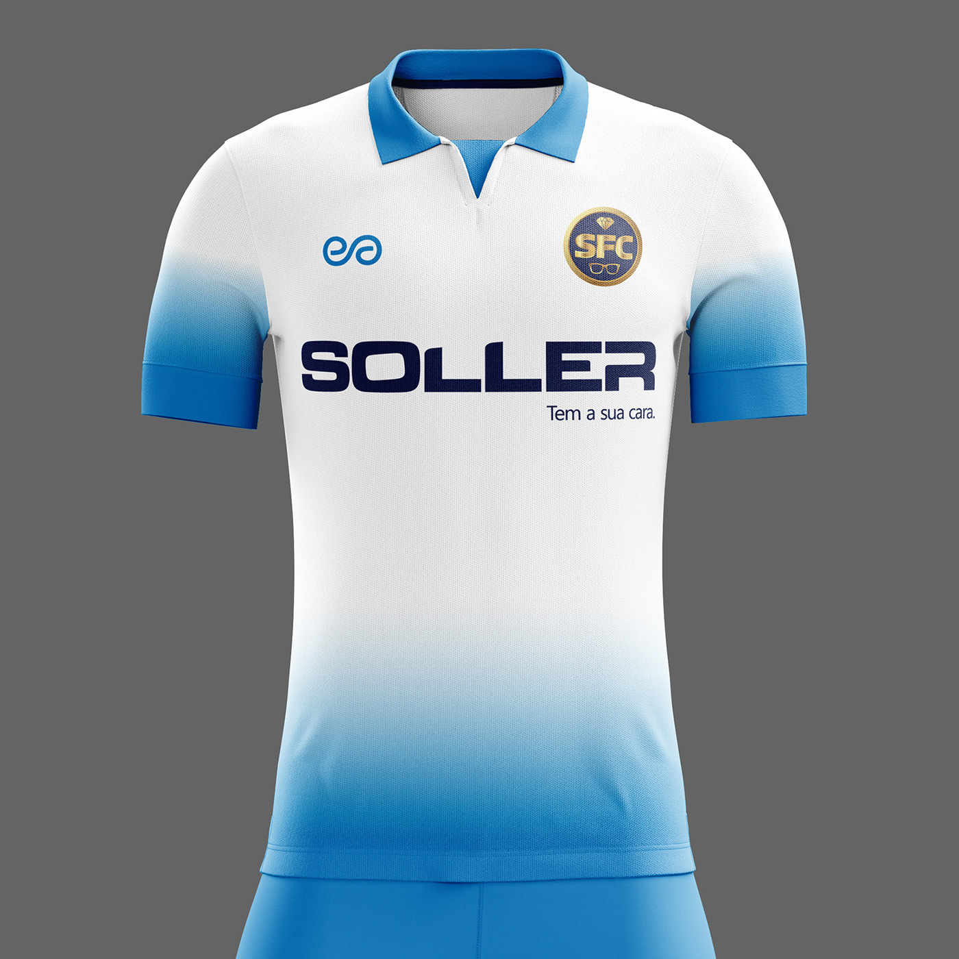 jersey uniforme kit soccer futebol brand Emporio Adamantis camisa terno