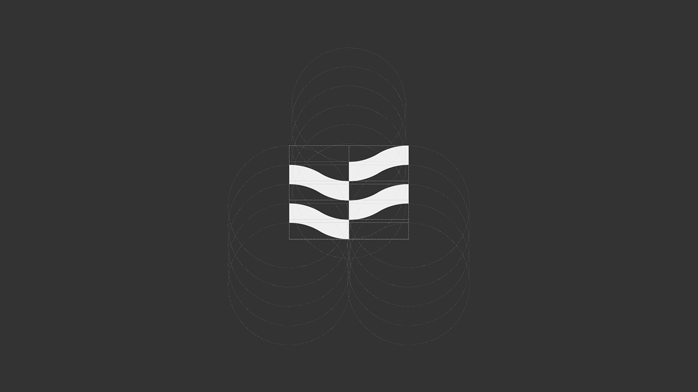 brazilian design contabilidade customtype grid identidade visual identity Inicial Logotype numbers