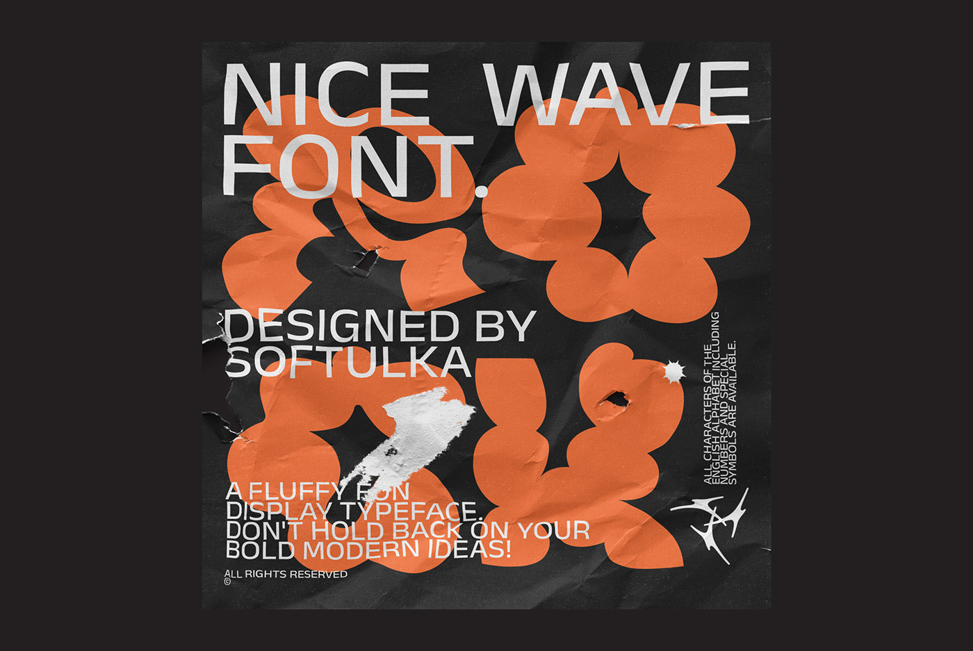 Nice Wave Font - fun display typeface :: Behance
